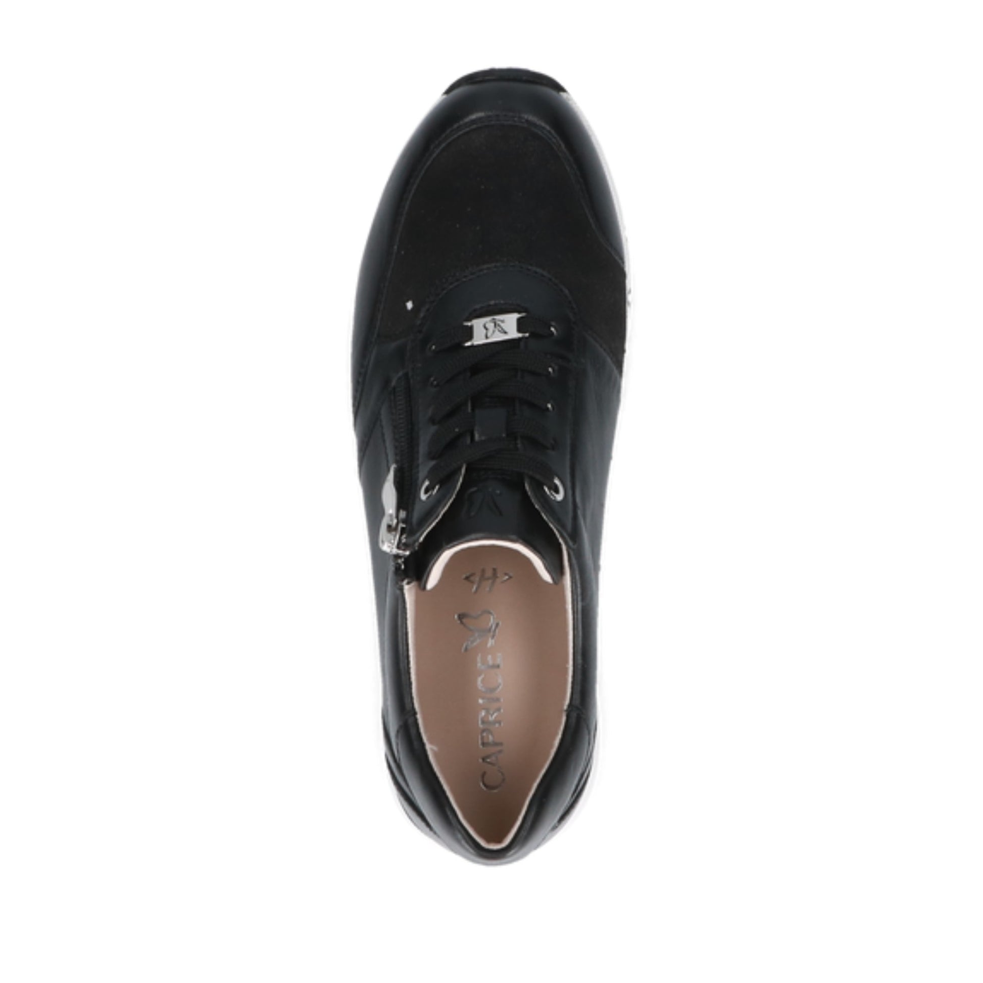 Women's Black Fashion Sneakers
