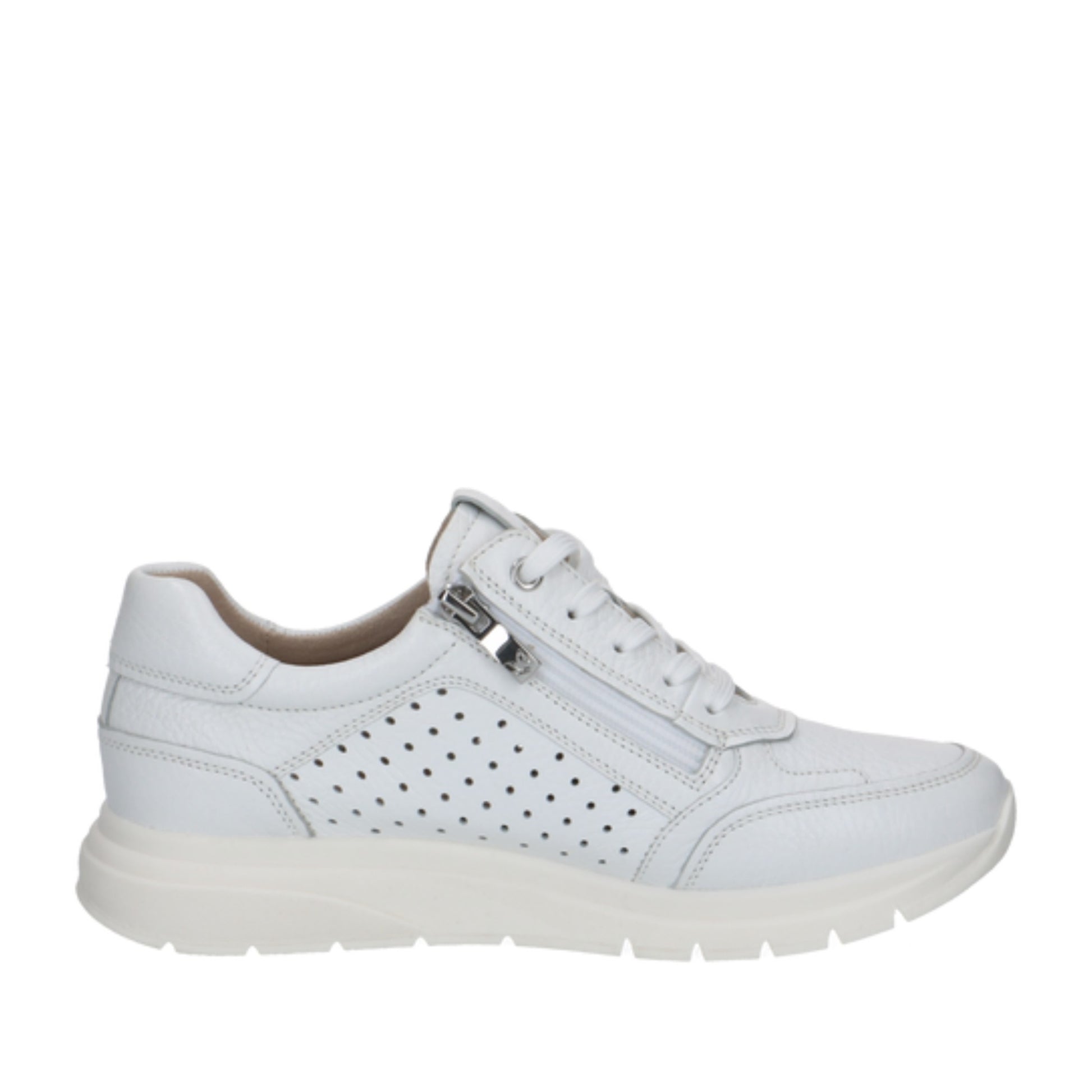 Women's White Fashion Sneakers