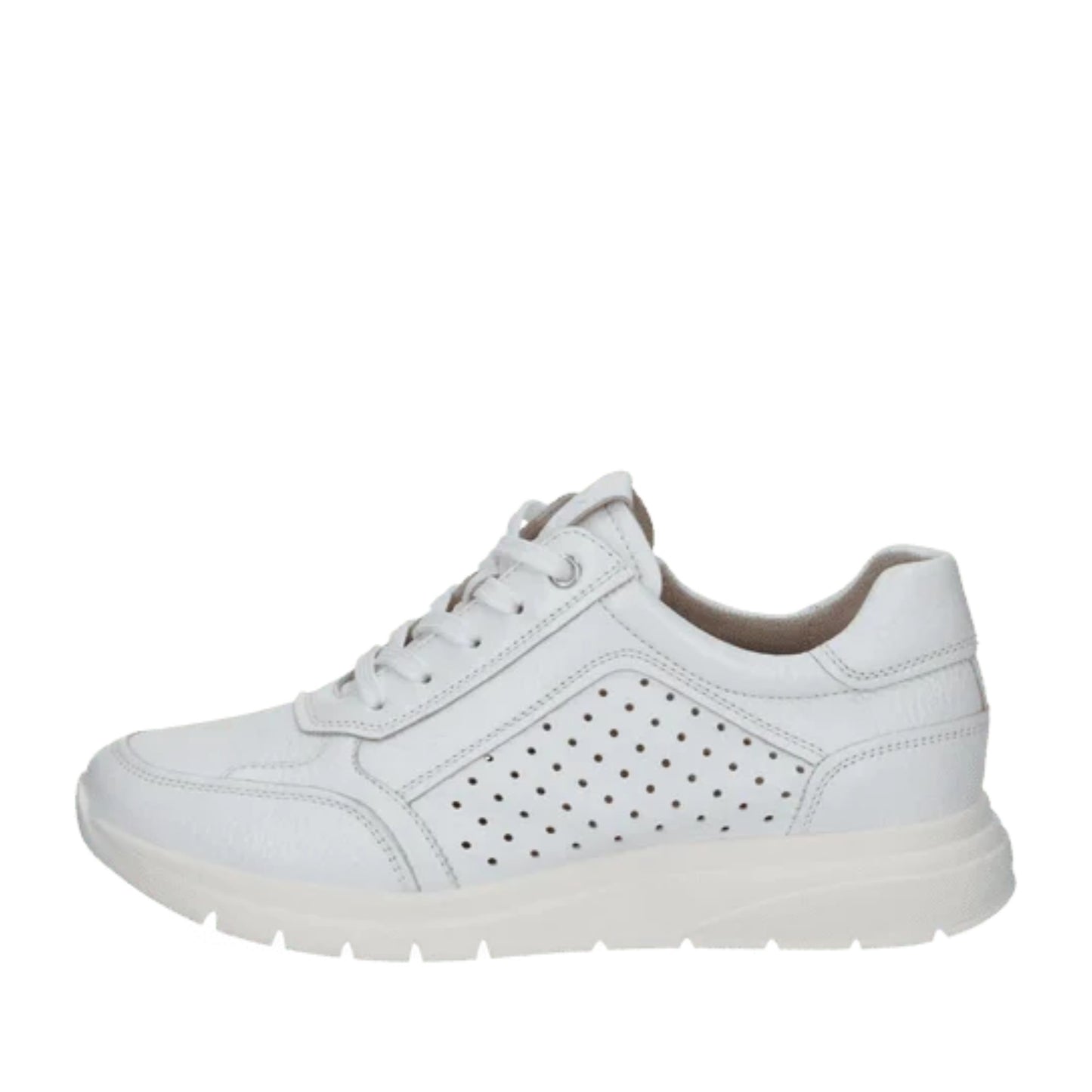 Women's White Fashion Sneakers