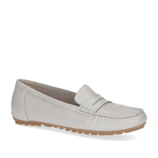 Women's Beige Moccasins