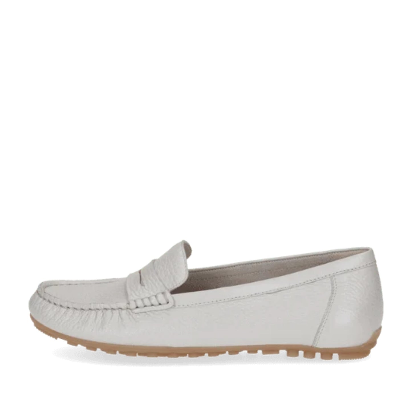 Women's Beige Moccasins
