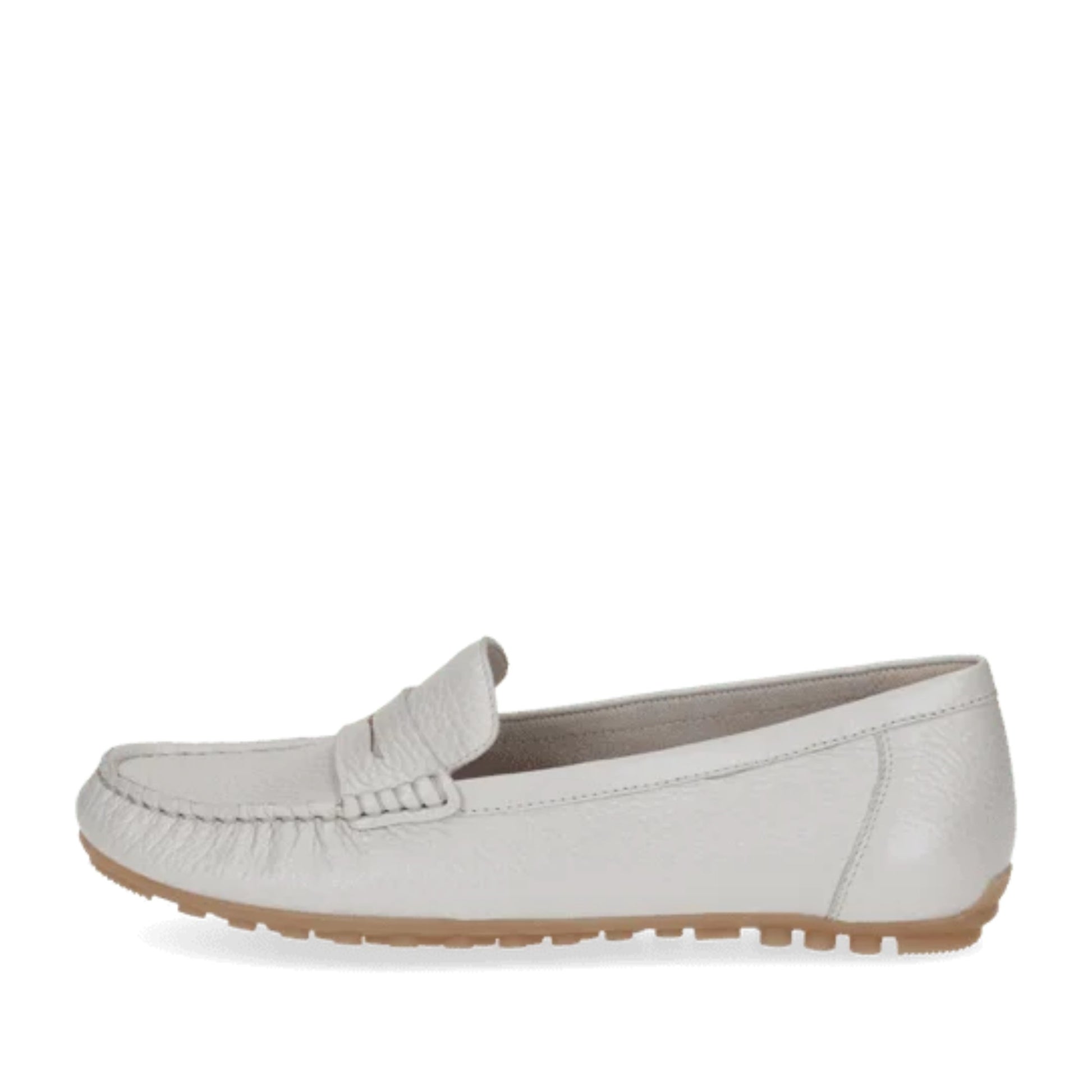 Women's Beige Moccasins