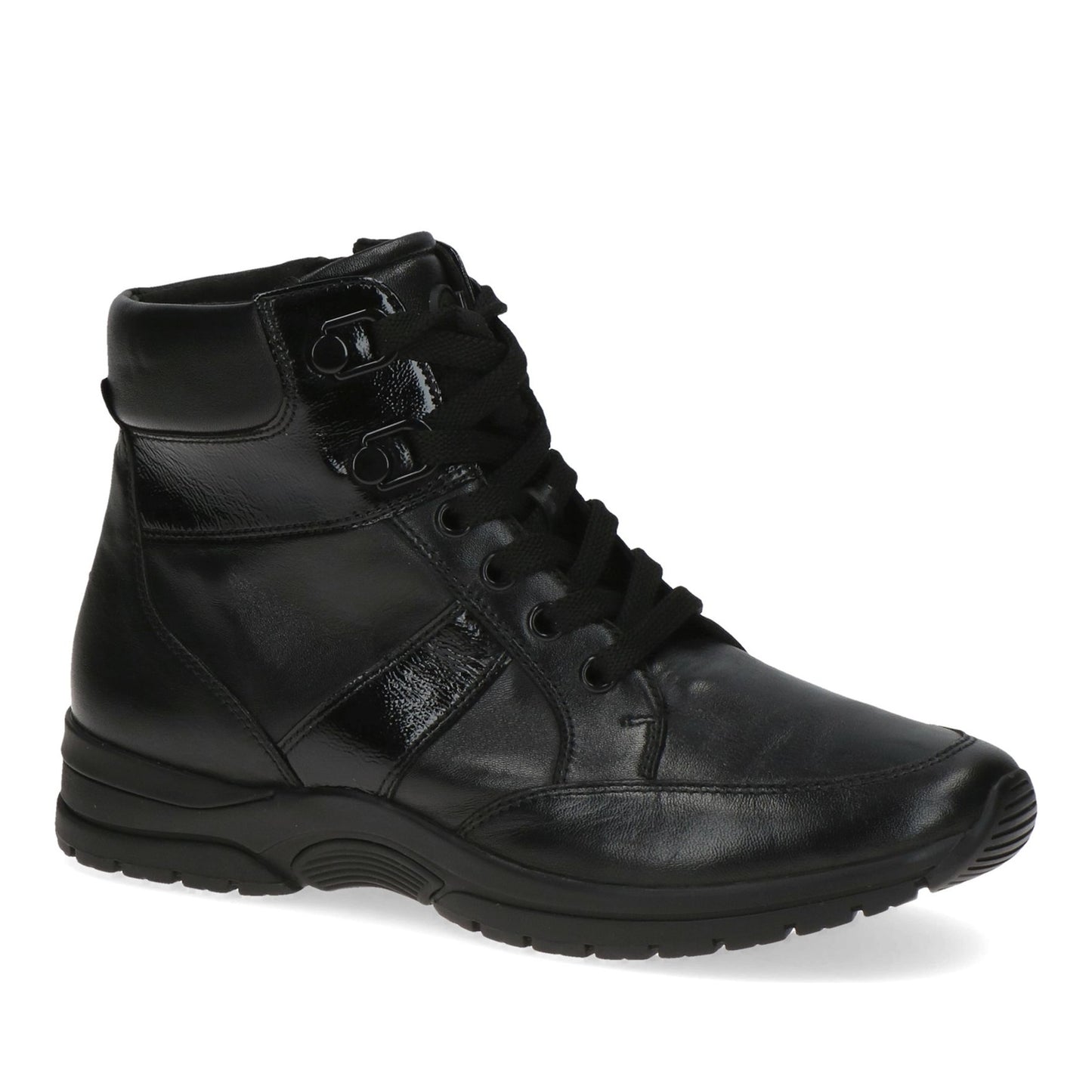 Women's Black Wedge Ankle Boots