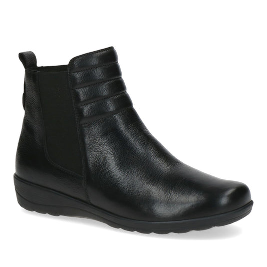 Women's Black Wedge Ankle Boots