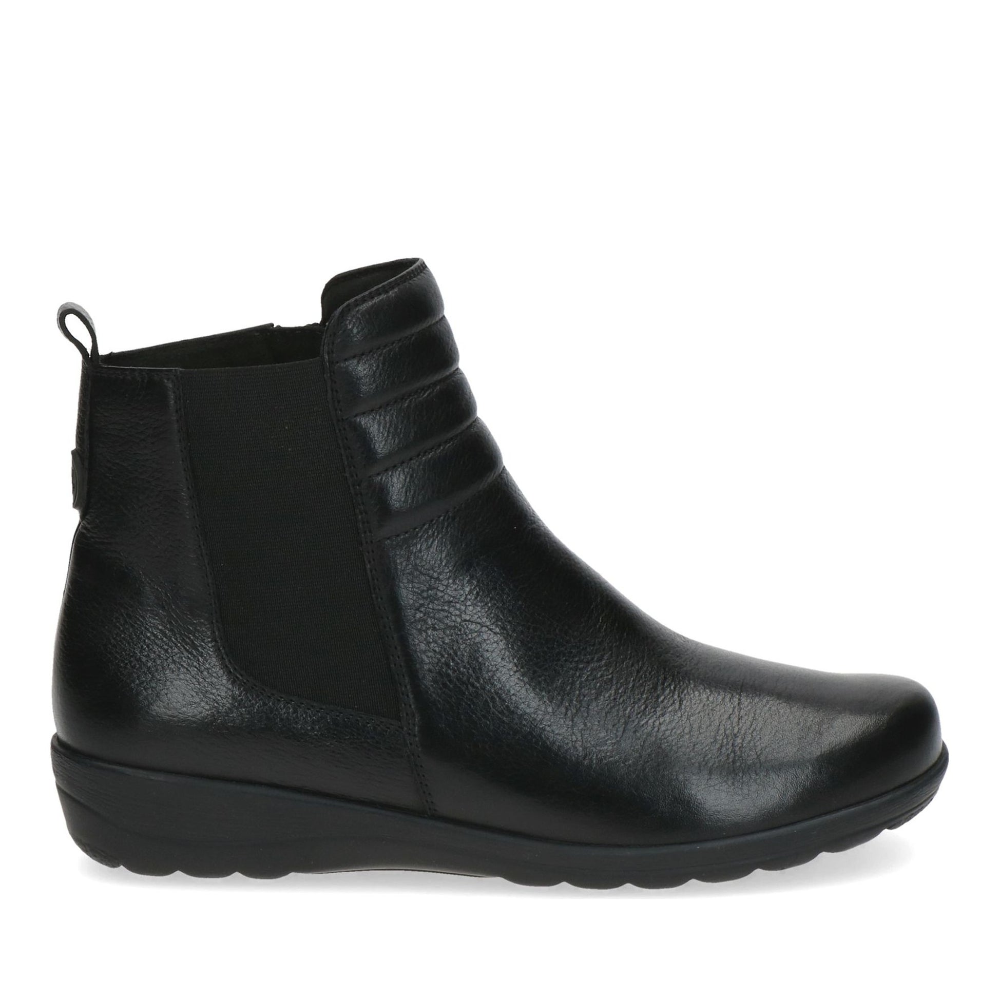 Women's Black Wedge Ankle Boots