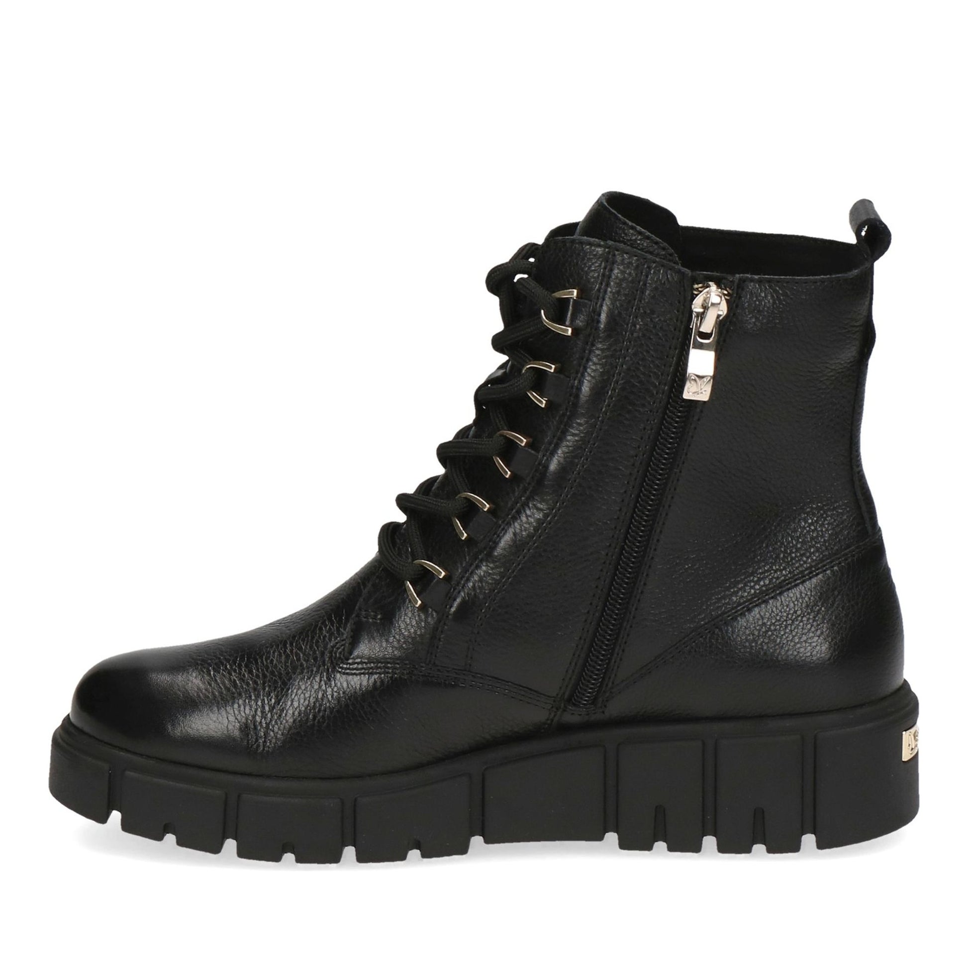 Women's Black Wedge Ankle Boots