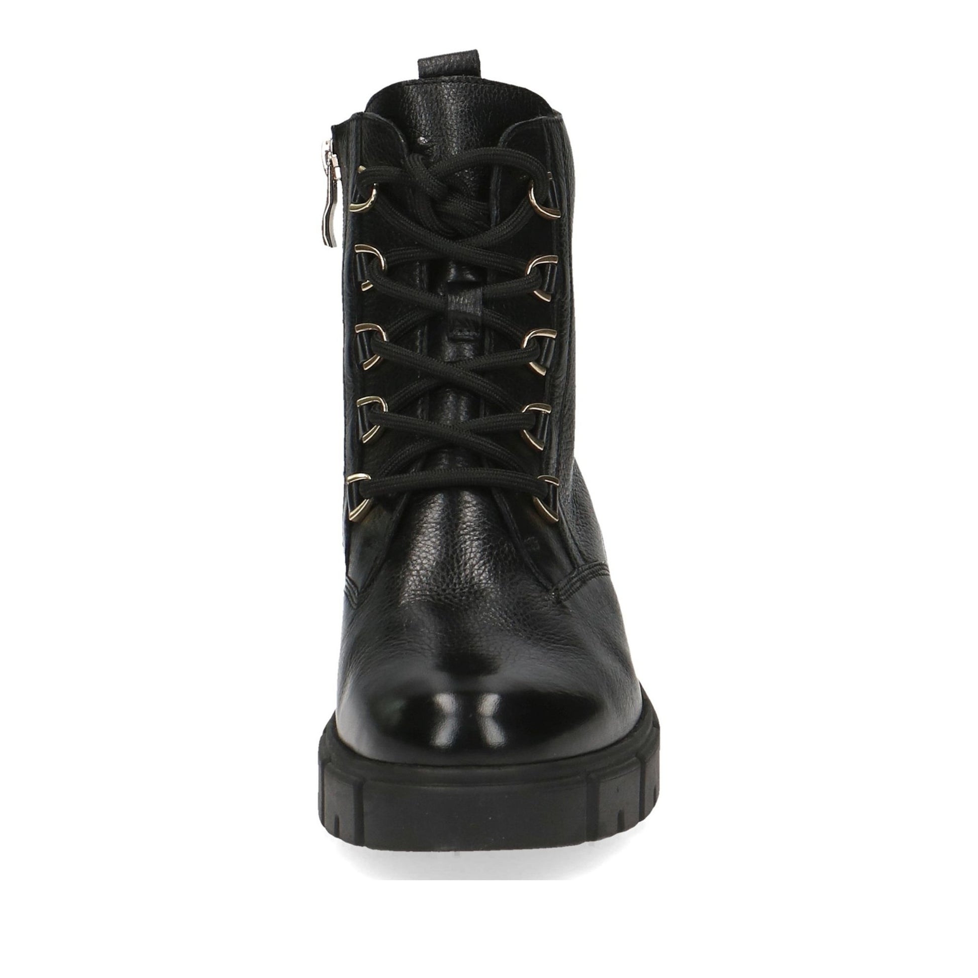 Women's Black Wedge Ankle Boots