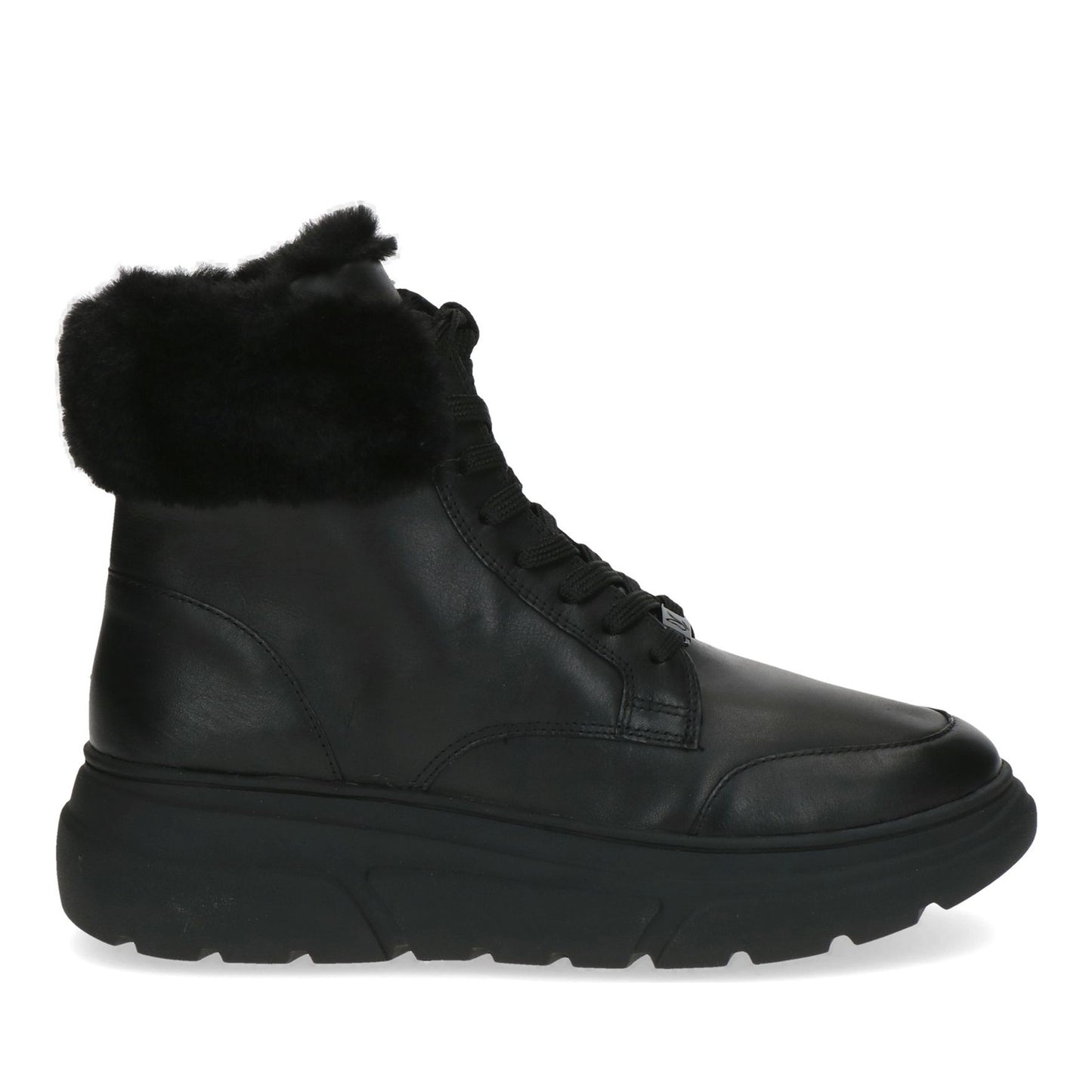 Women's Black Wedge Ankle Boots