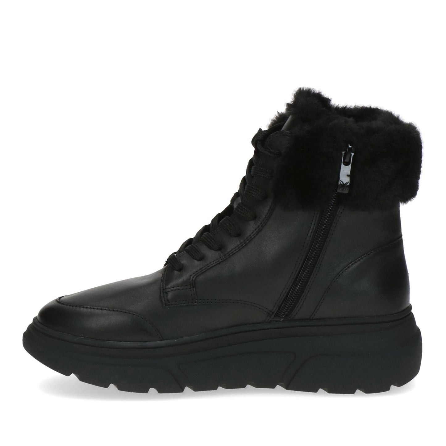 Women's Black Wedge Ankle Boots