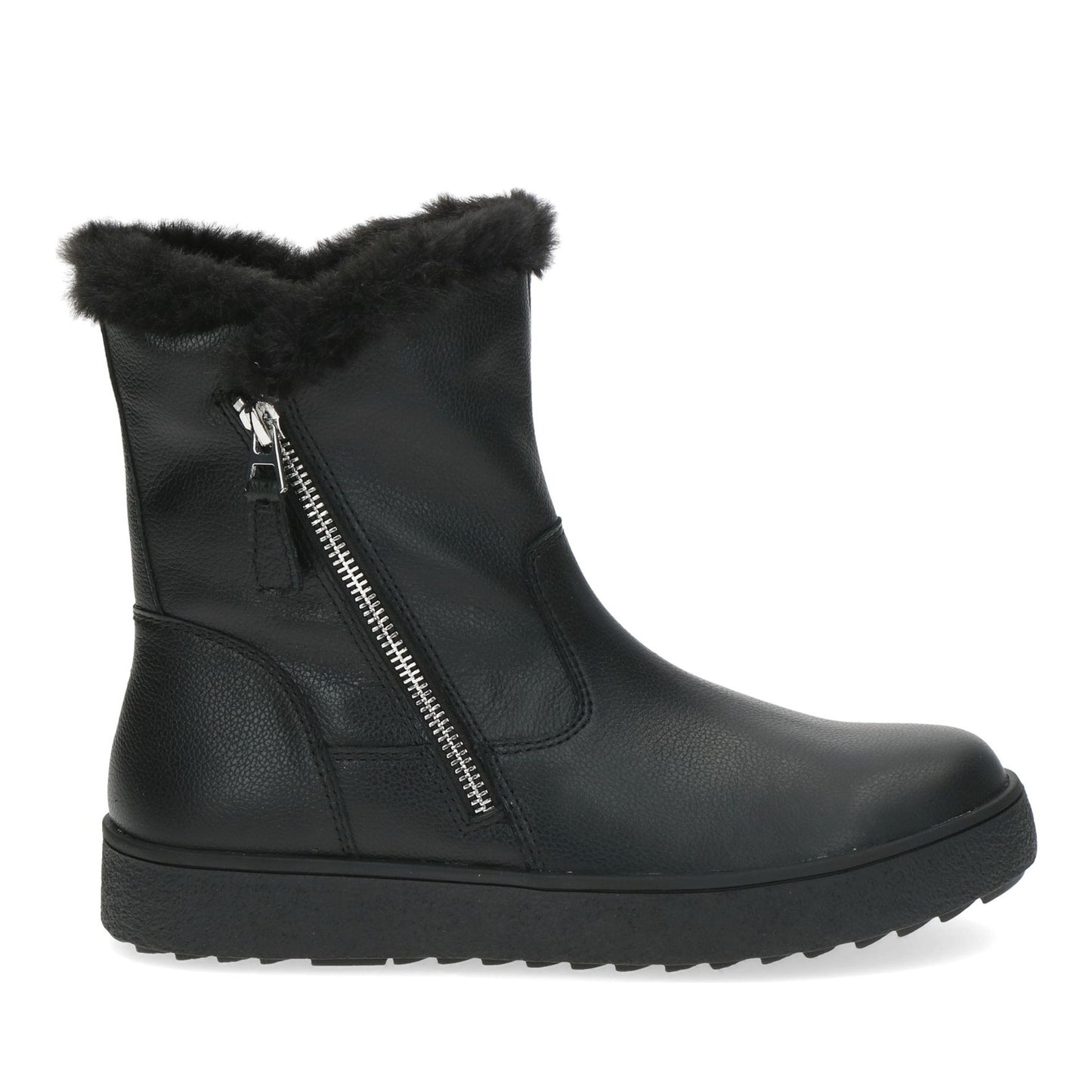 Women's Black Wedge Ankle Boots