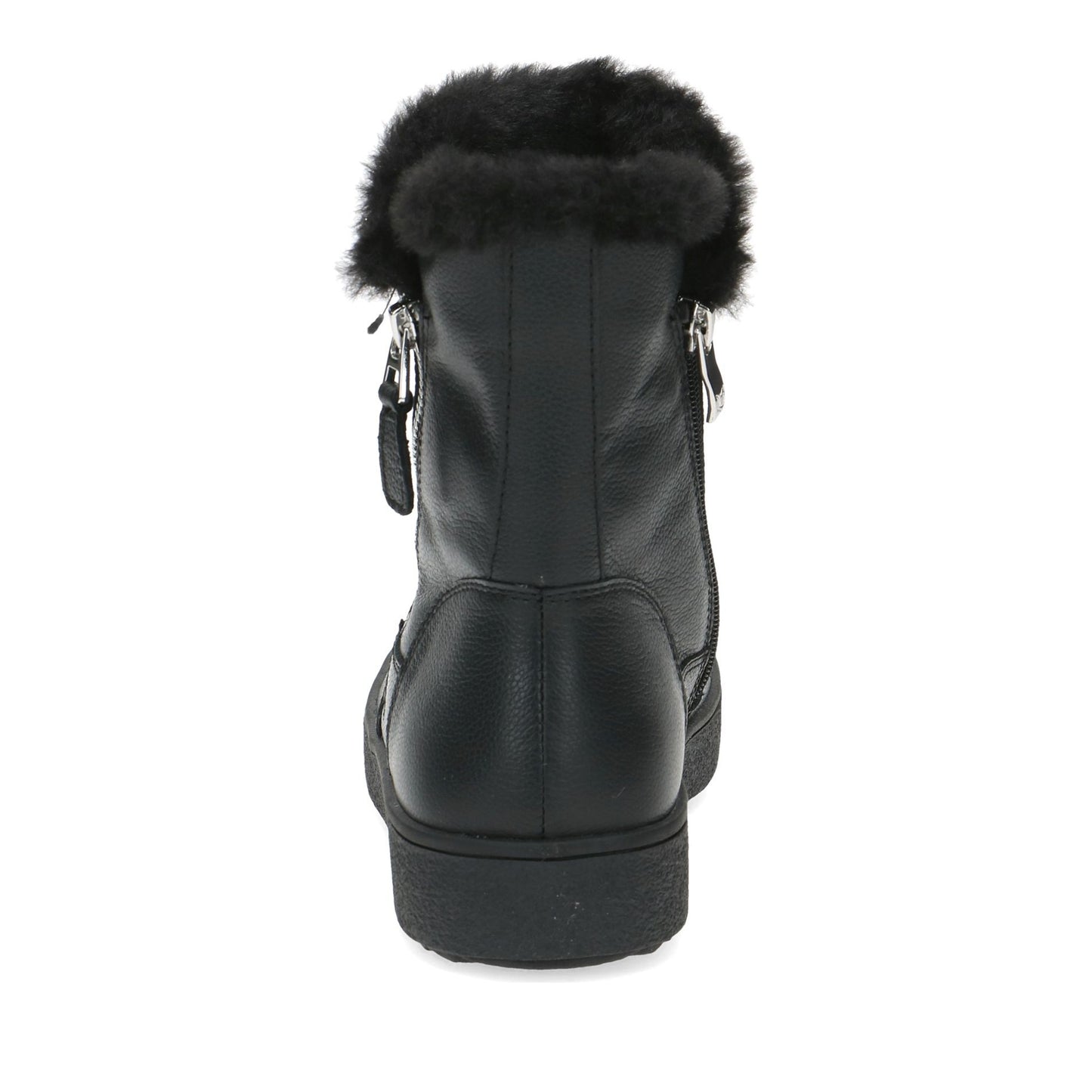 Women's Black Wedge Ankle Boots