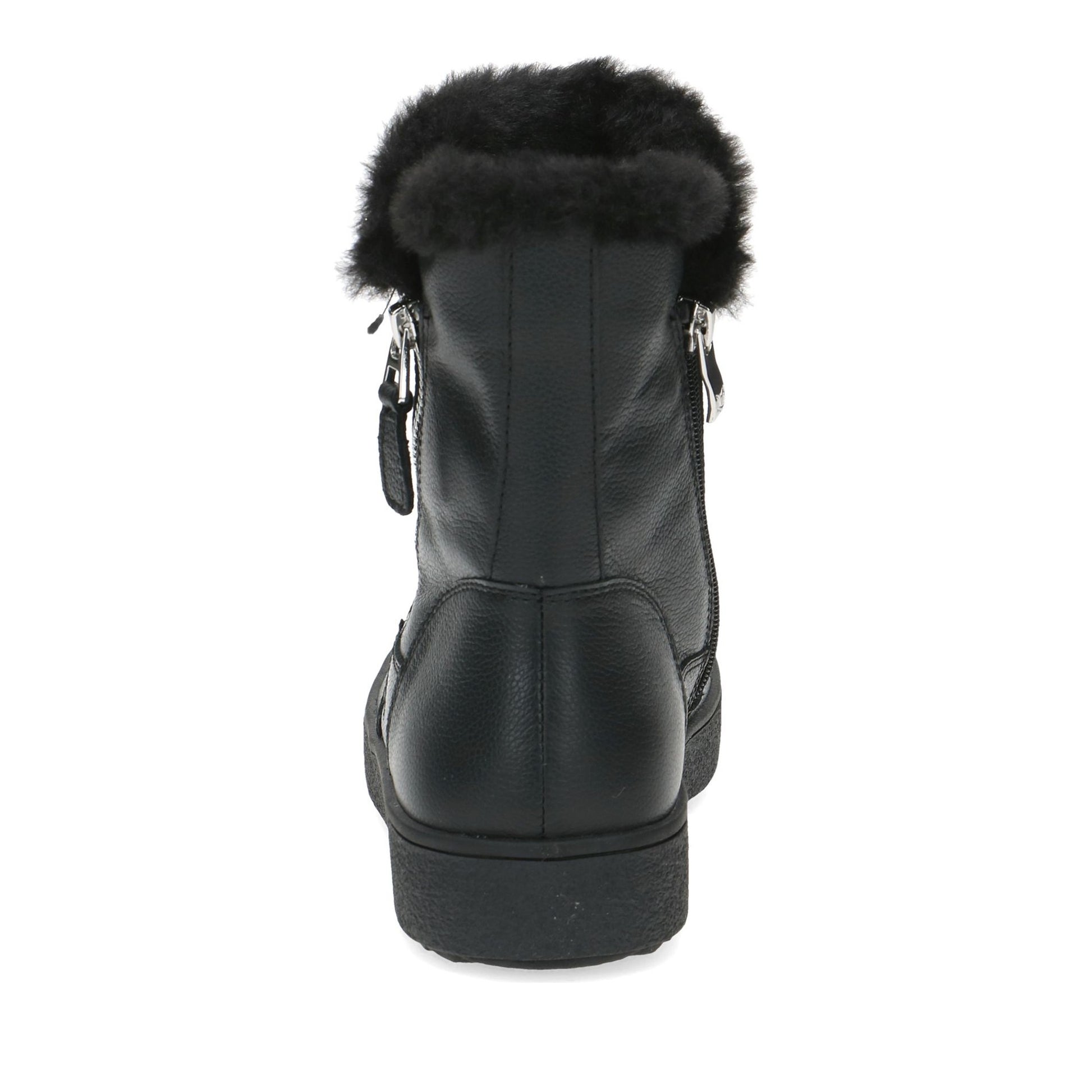 Women's Black Wedge Ankle Boots