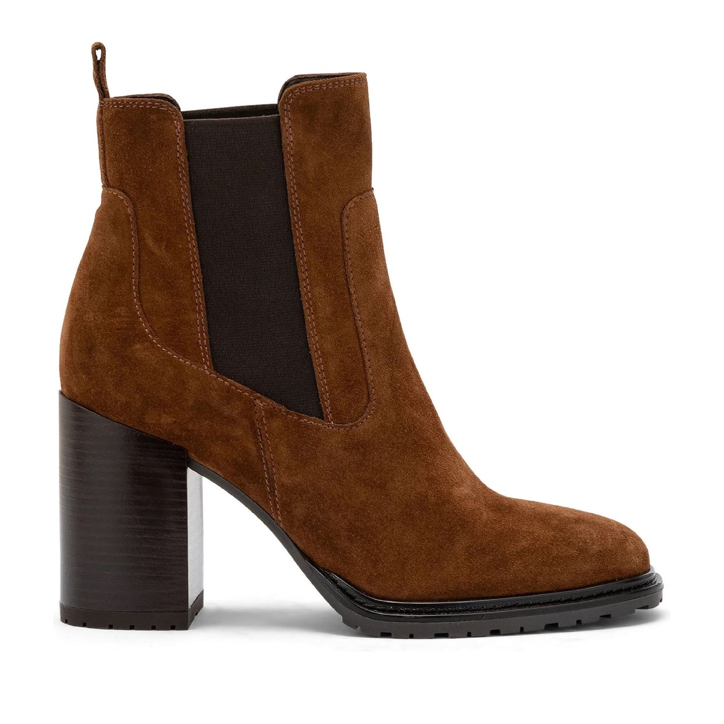 Nathalie Women's Brown Beat Ankle Boots