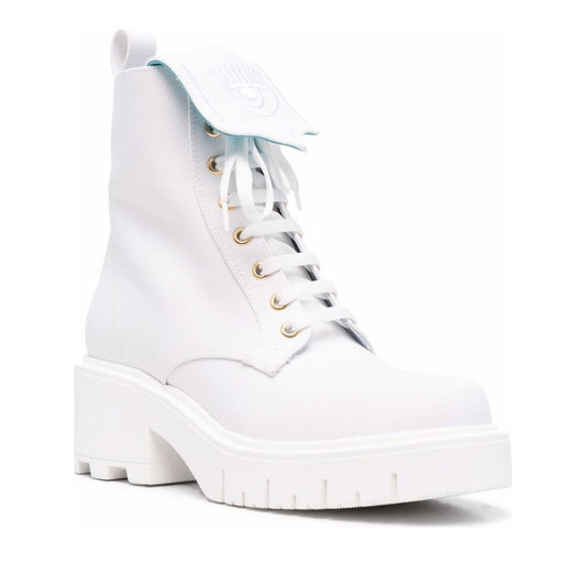 Women's White Ankle Boots