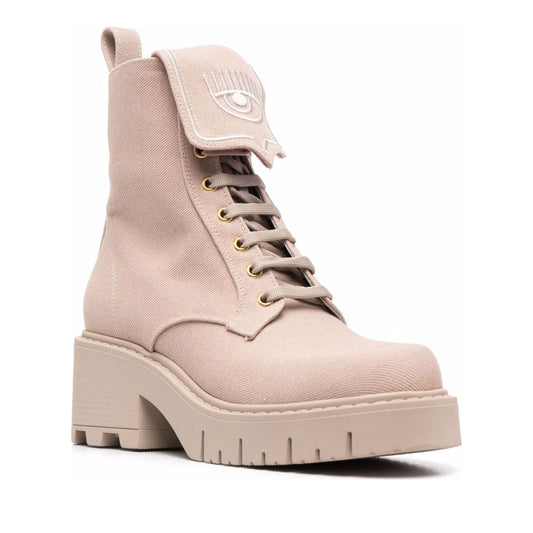 Women's Beige Ankle Boots