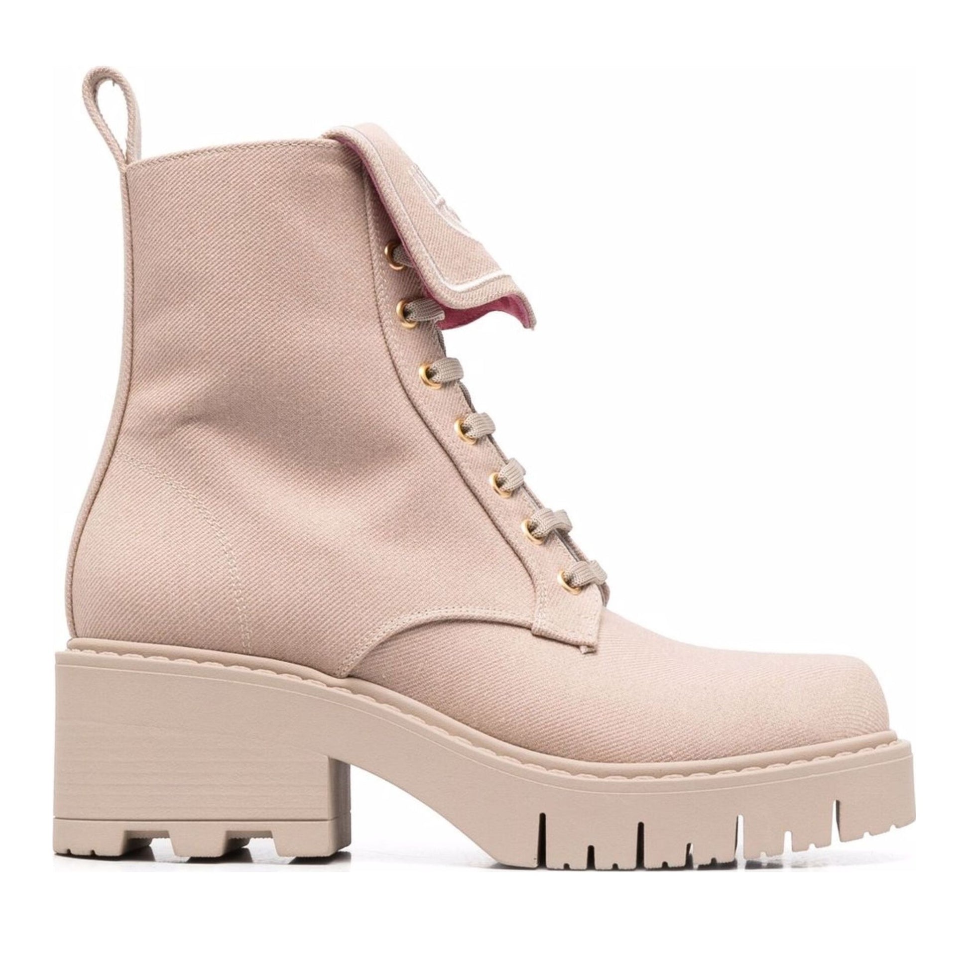 Women's Beige Ankle Boots