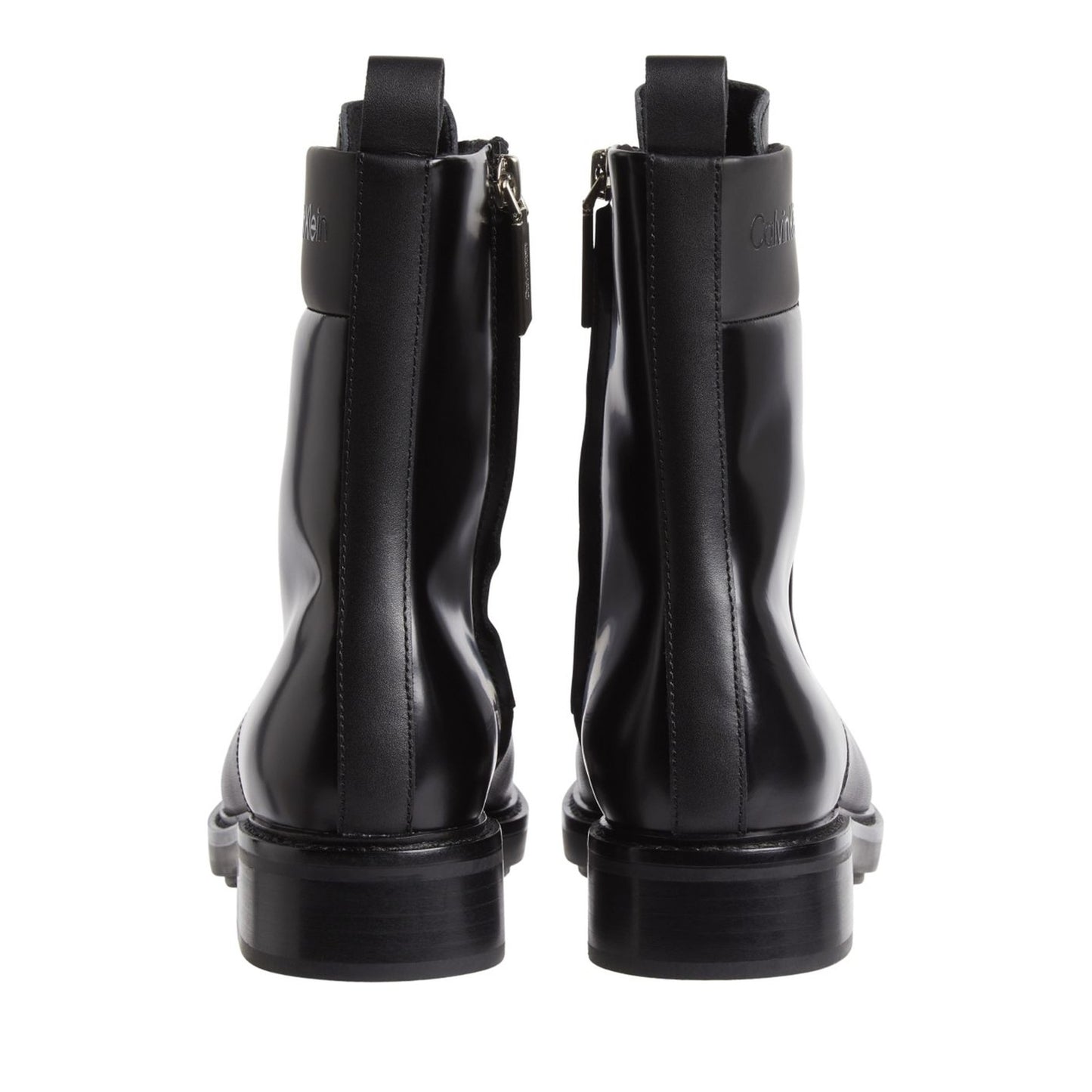 Sole Women's Black Combat Ankle Boots