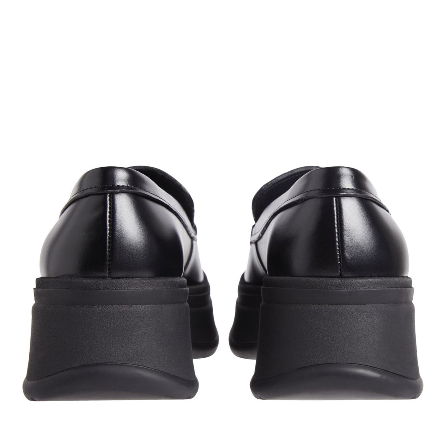 Pitched Women's Black Loafers