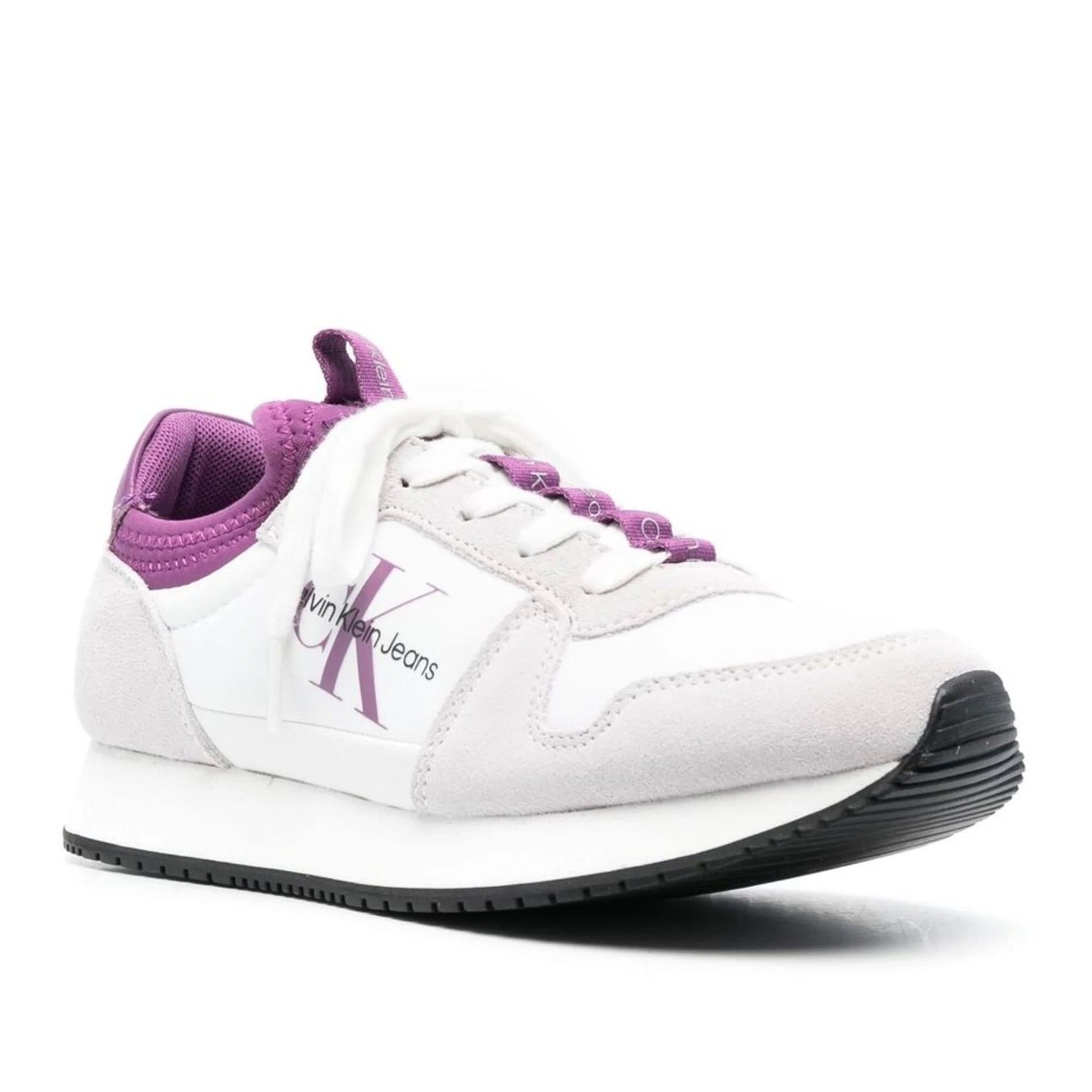Solaceup NY-Lth Women's White Athletic Sneakers