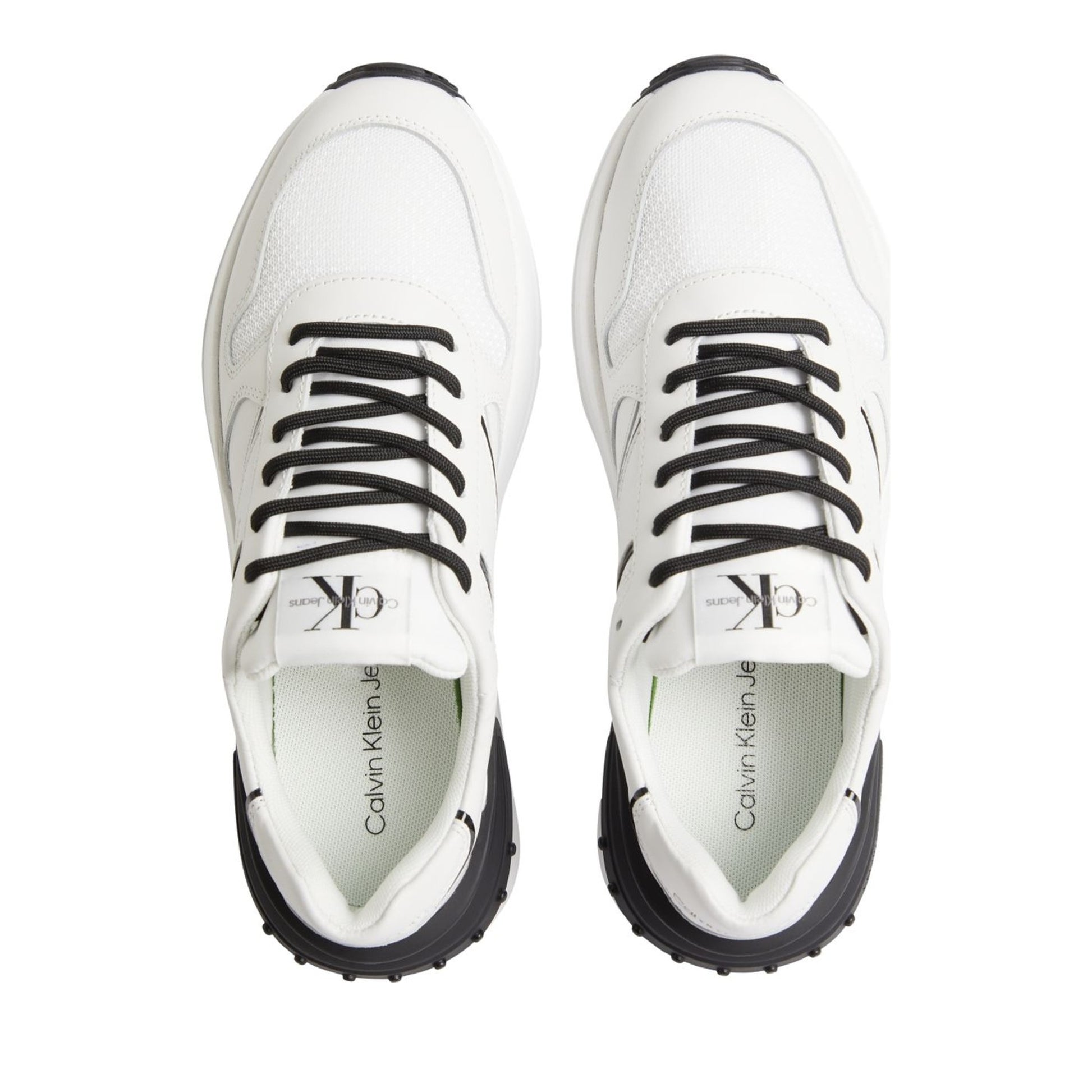 Women's White Chunky Athletic Sneakers