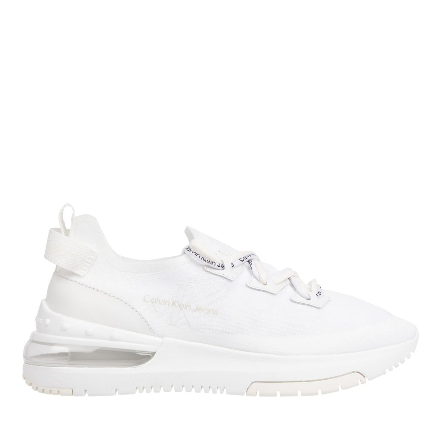 Women's White Sporty Athletic Sneakers