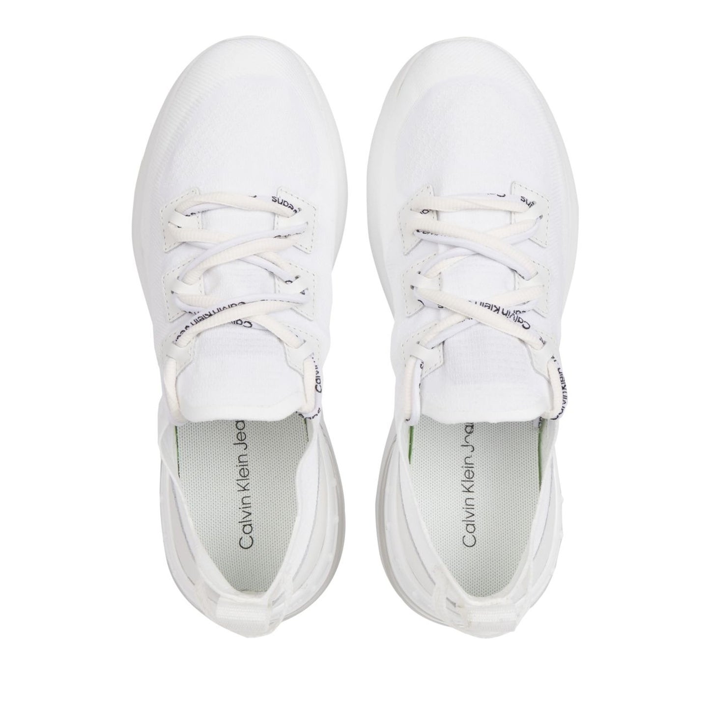 Women's White Sporty Athletic Sneakers