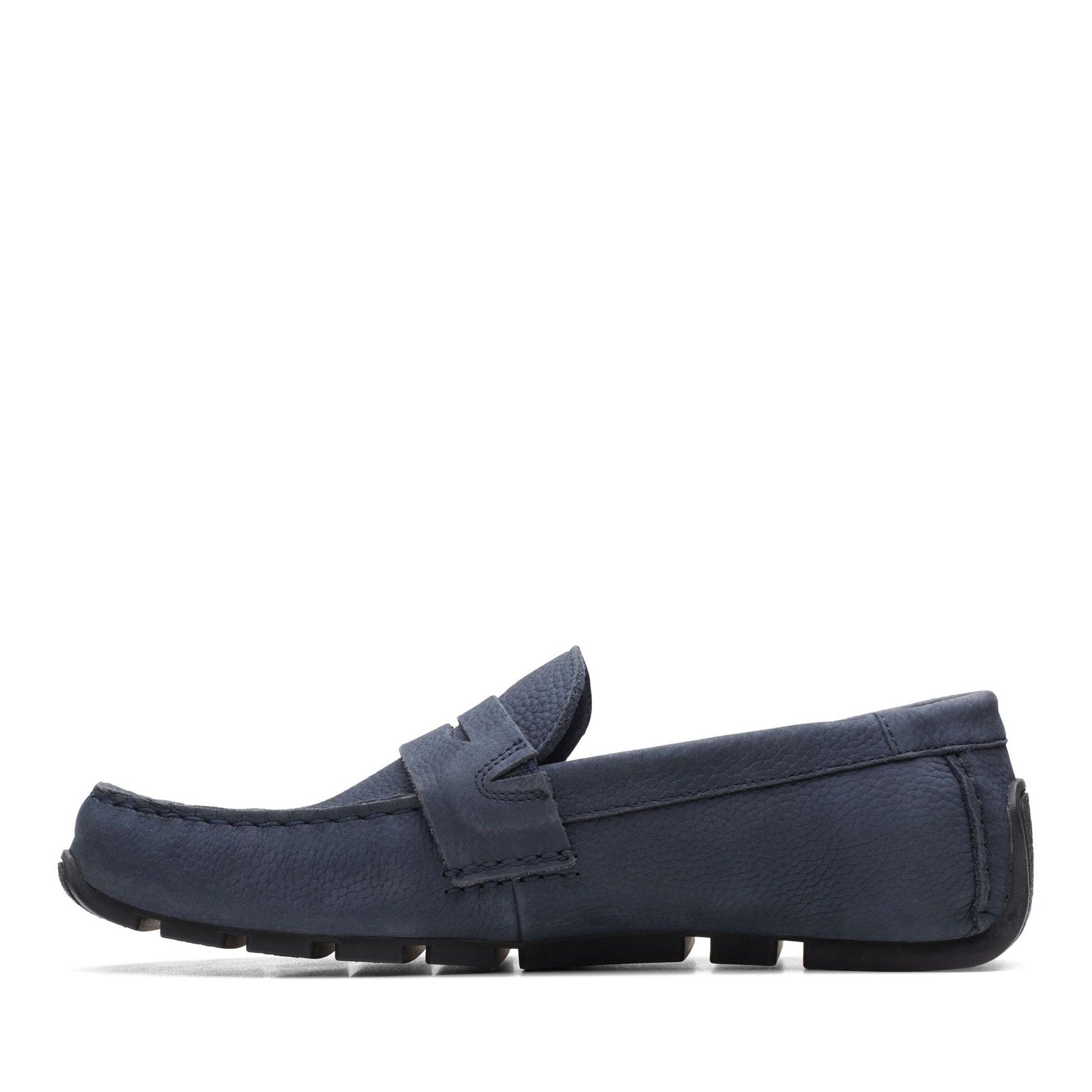Oswick Bar Men's Blue Moccasins