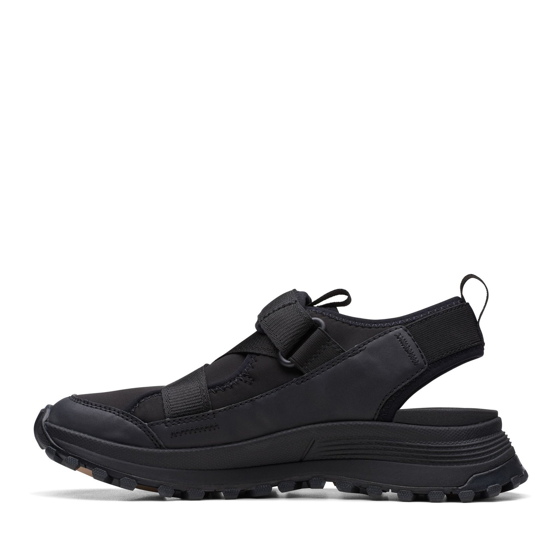 ATLTrek Women's Black Wedge Sandals