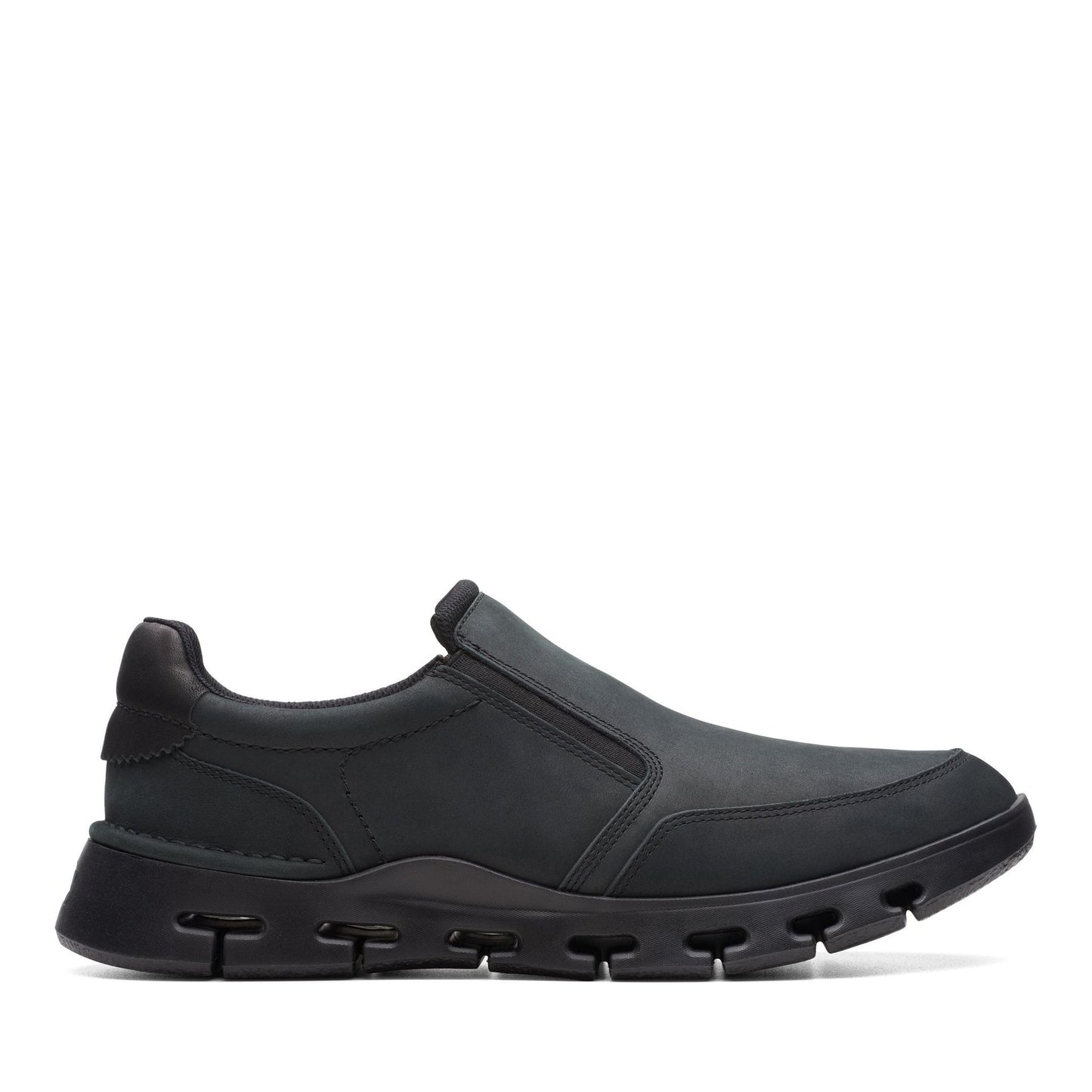 Nature X One Men's Black Wedge Athletic Sneakers