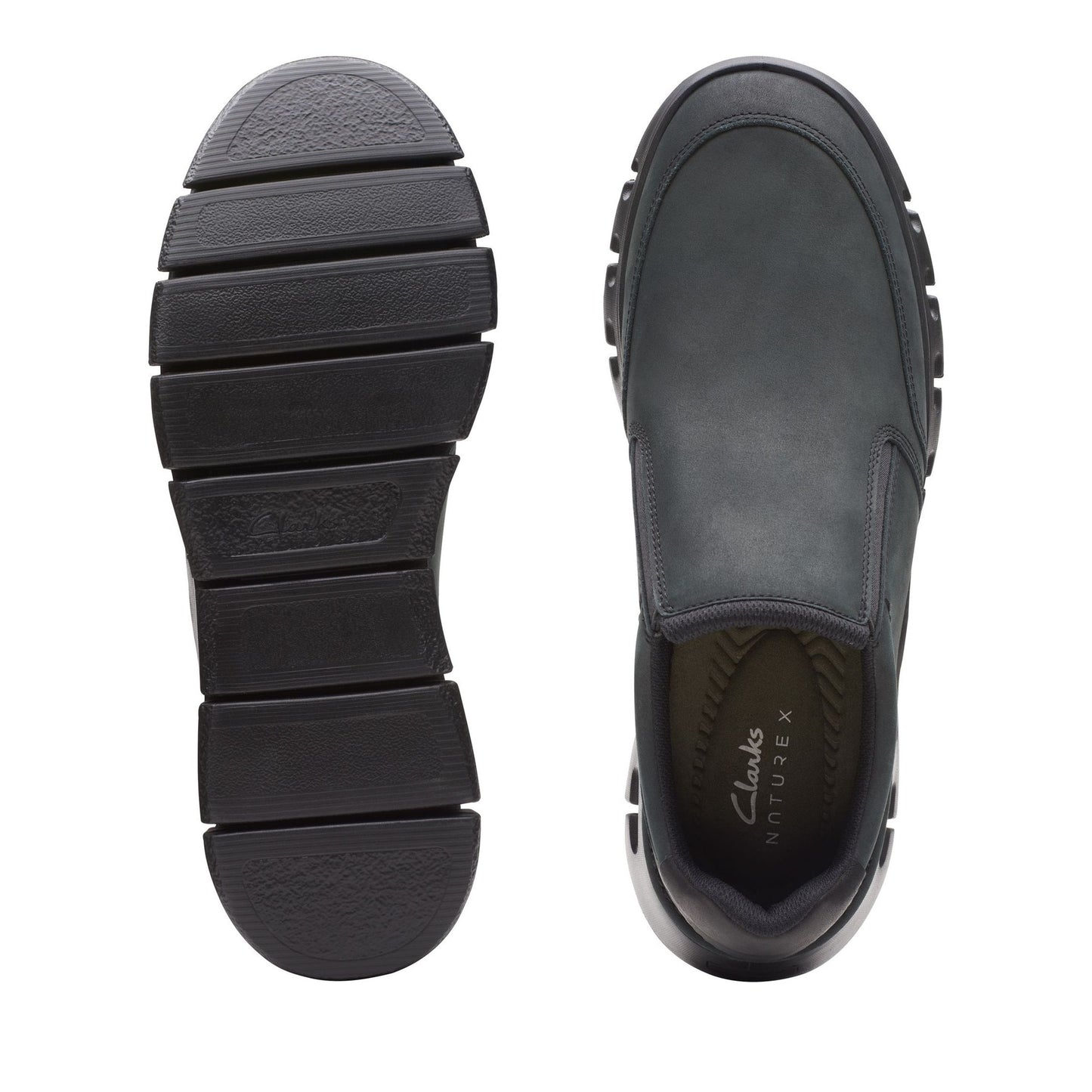 Nature X One Men's Black Wedge Athletic Sneakers