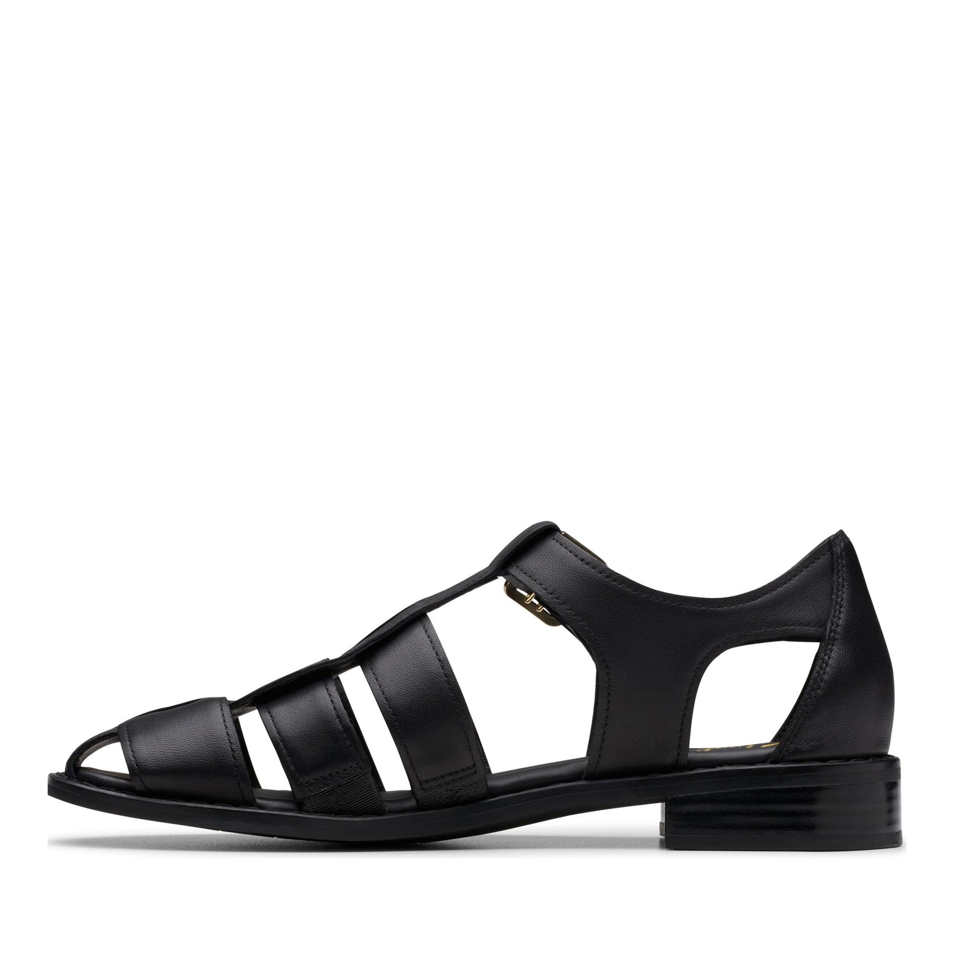 Hana Sun D Women's Black Sandals