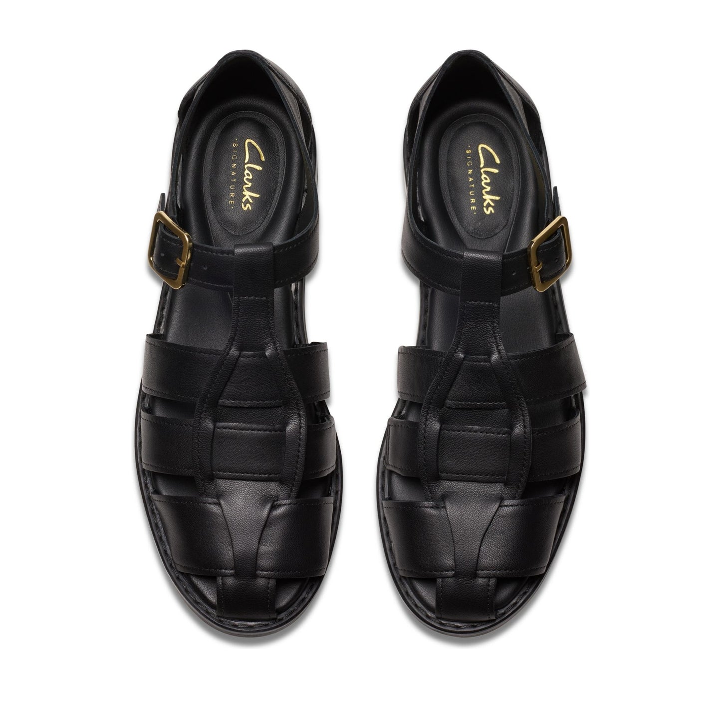 Hana Sun D Women's Black Sandals