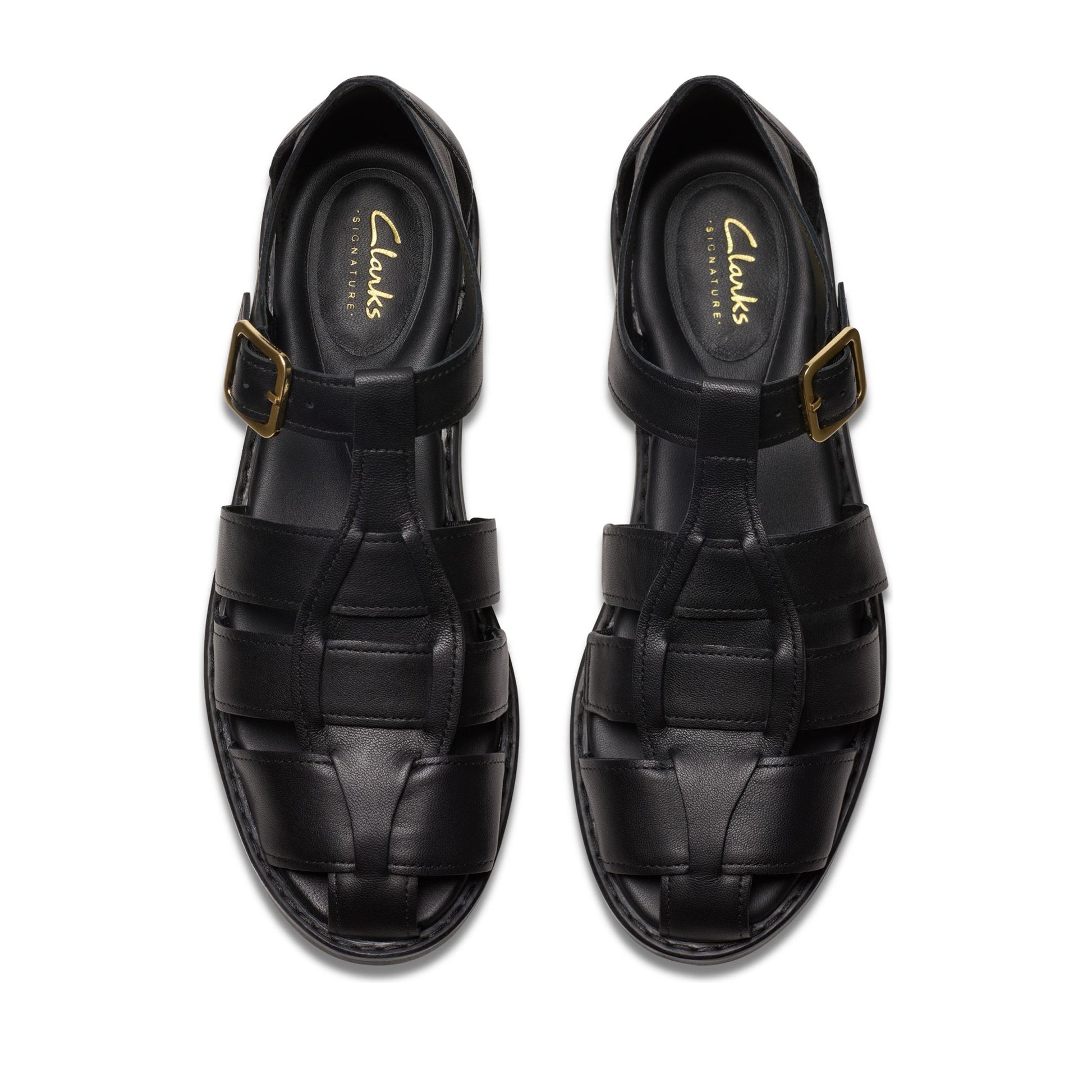 Hana Sun D Women's Black Sandals
