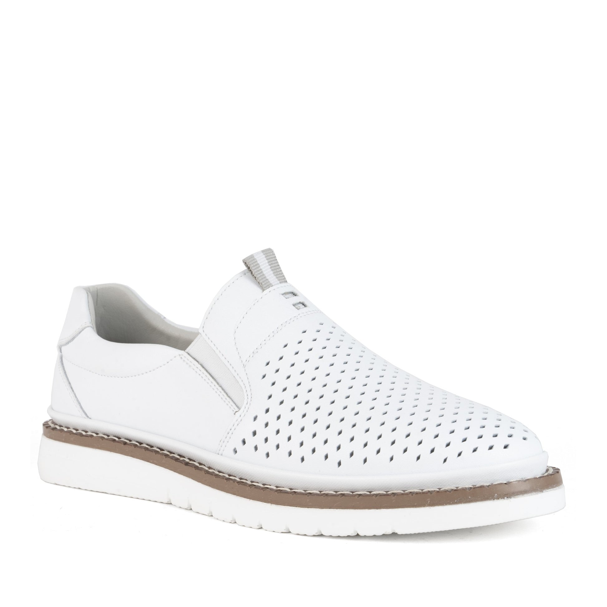 Women's White Fashion Sneakers
