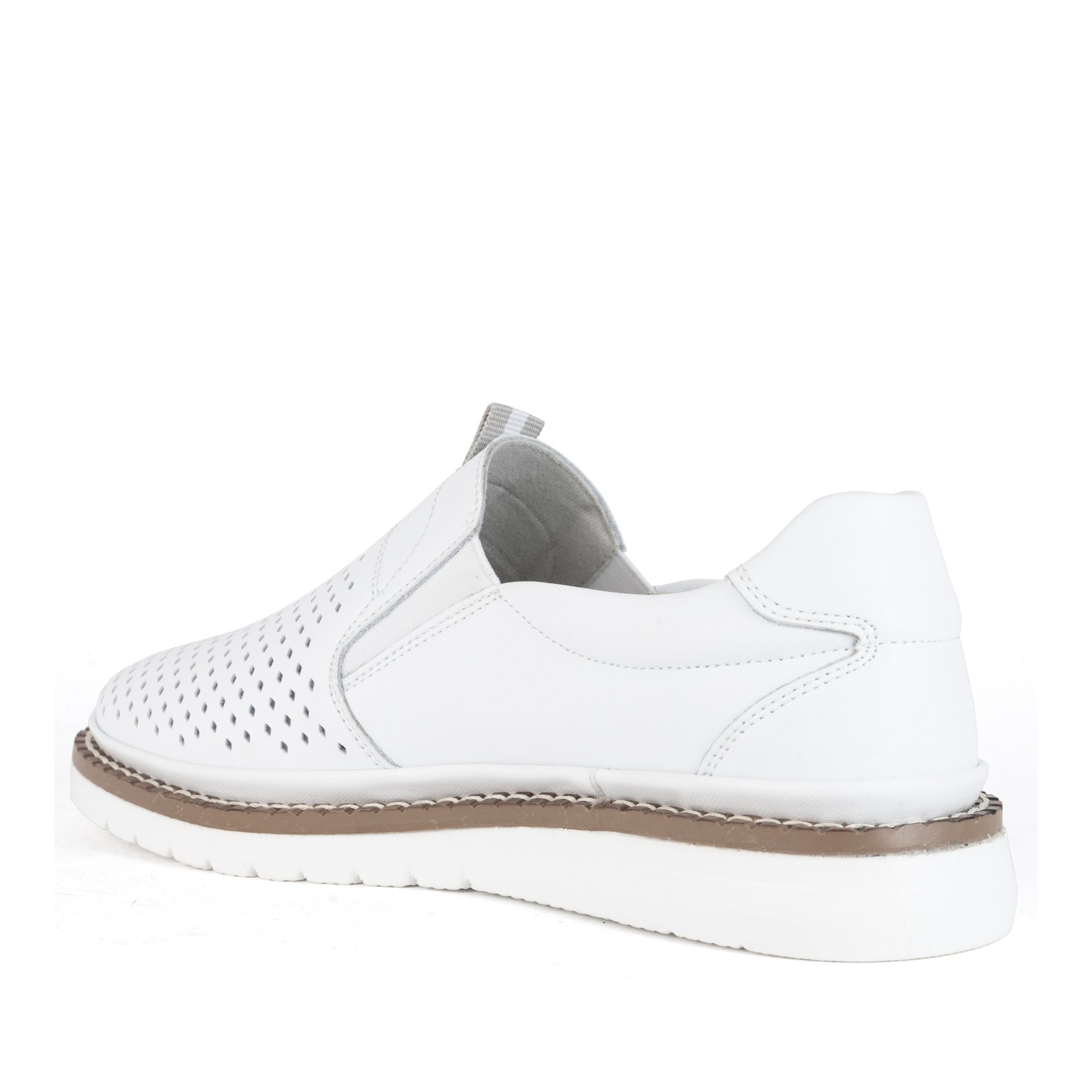 Women's White Fashion Sneakers