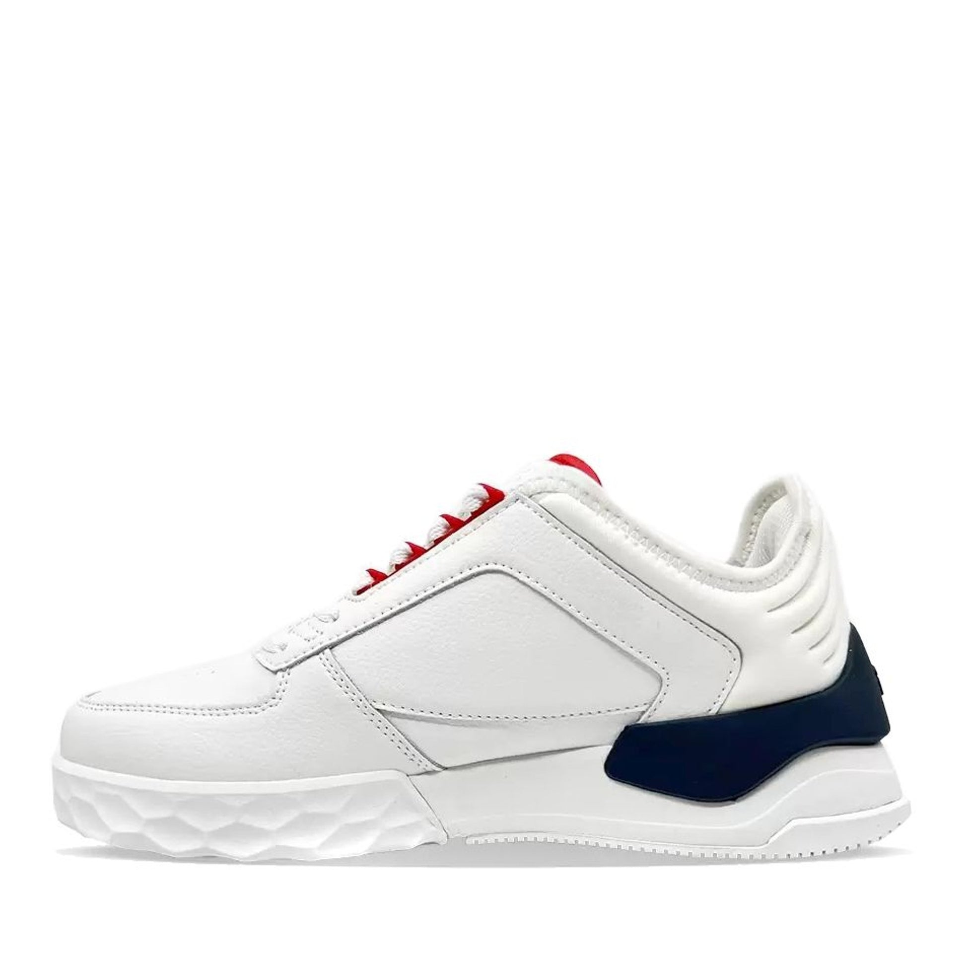 Modern Men's White Athletic Sneakers