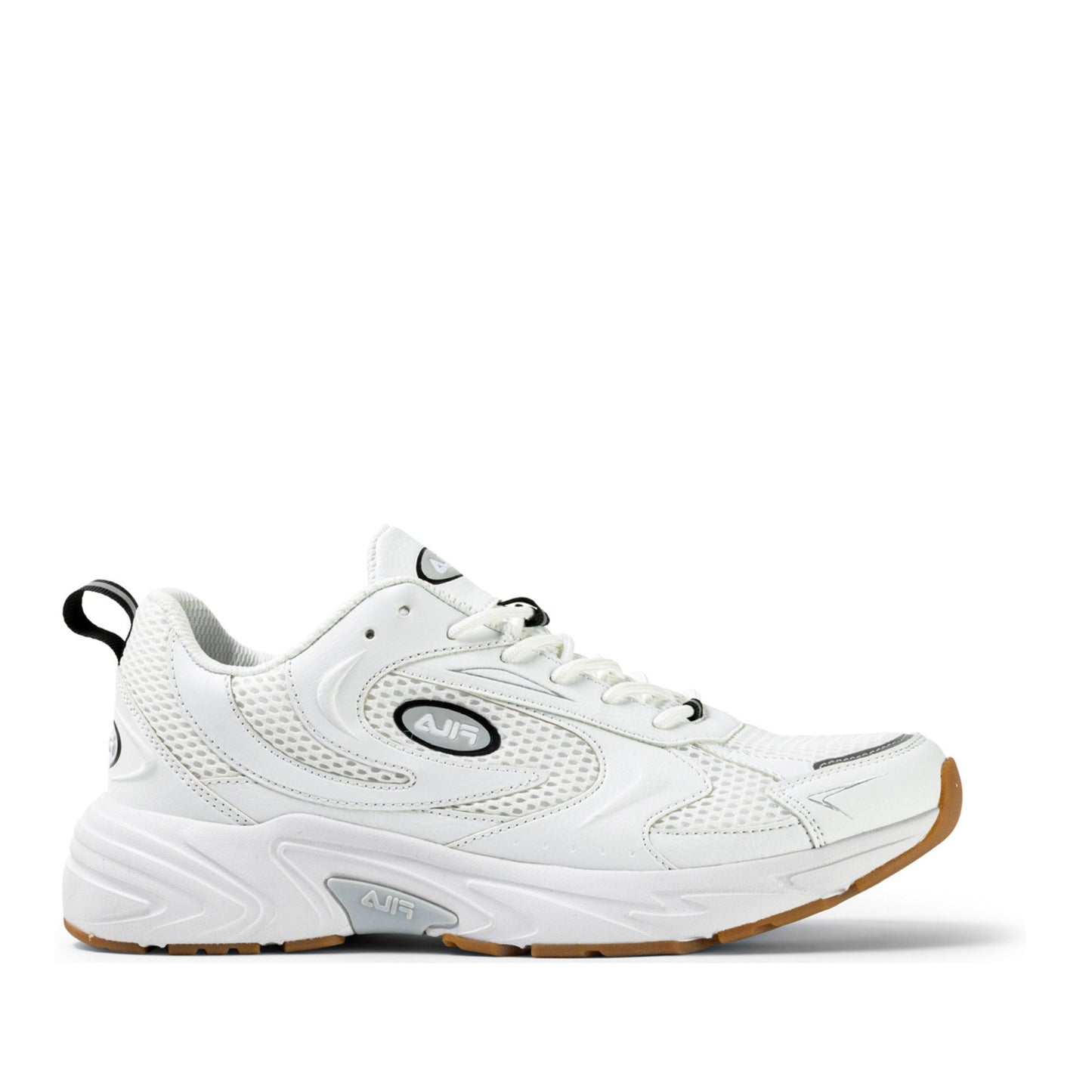 Kreatix Men's White Fashion Sneakers