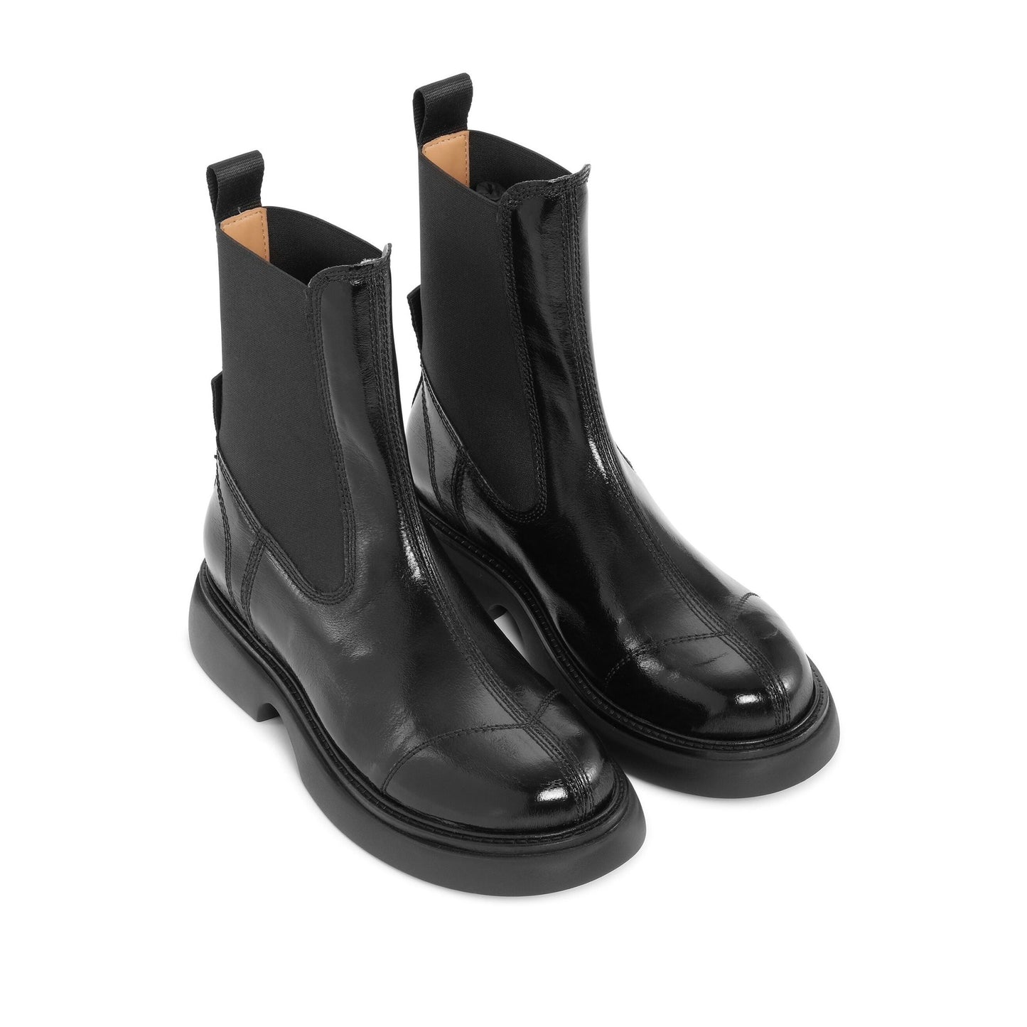 Women's Black Chelsea Ankle Boots