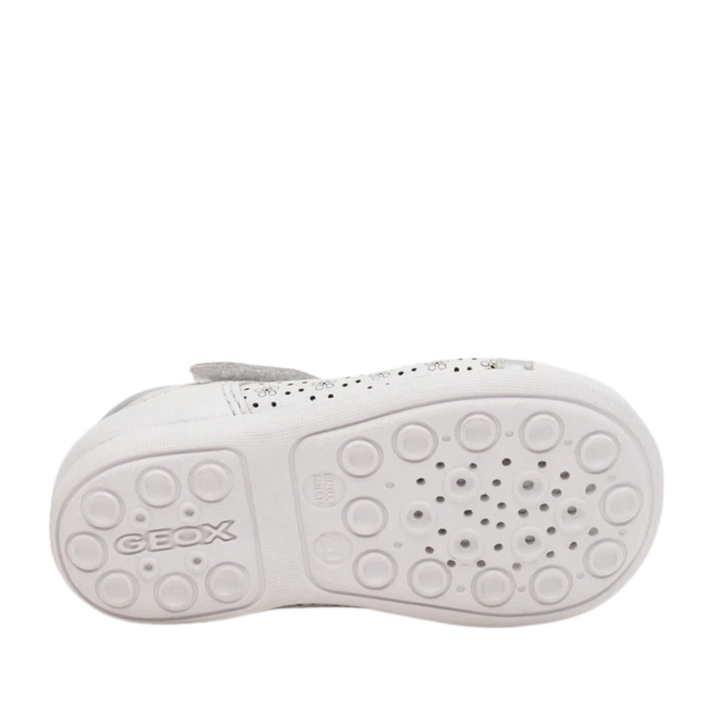 Girls' White Open-Toe Shoes