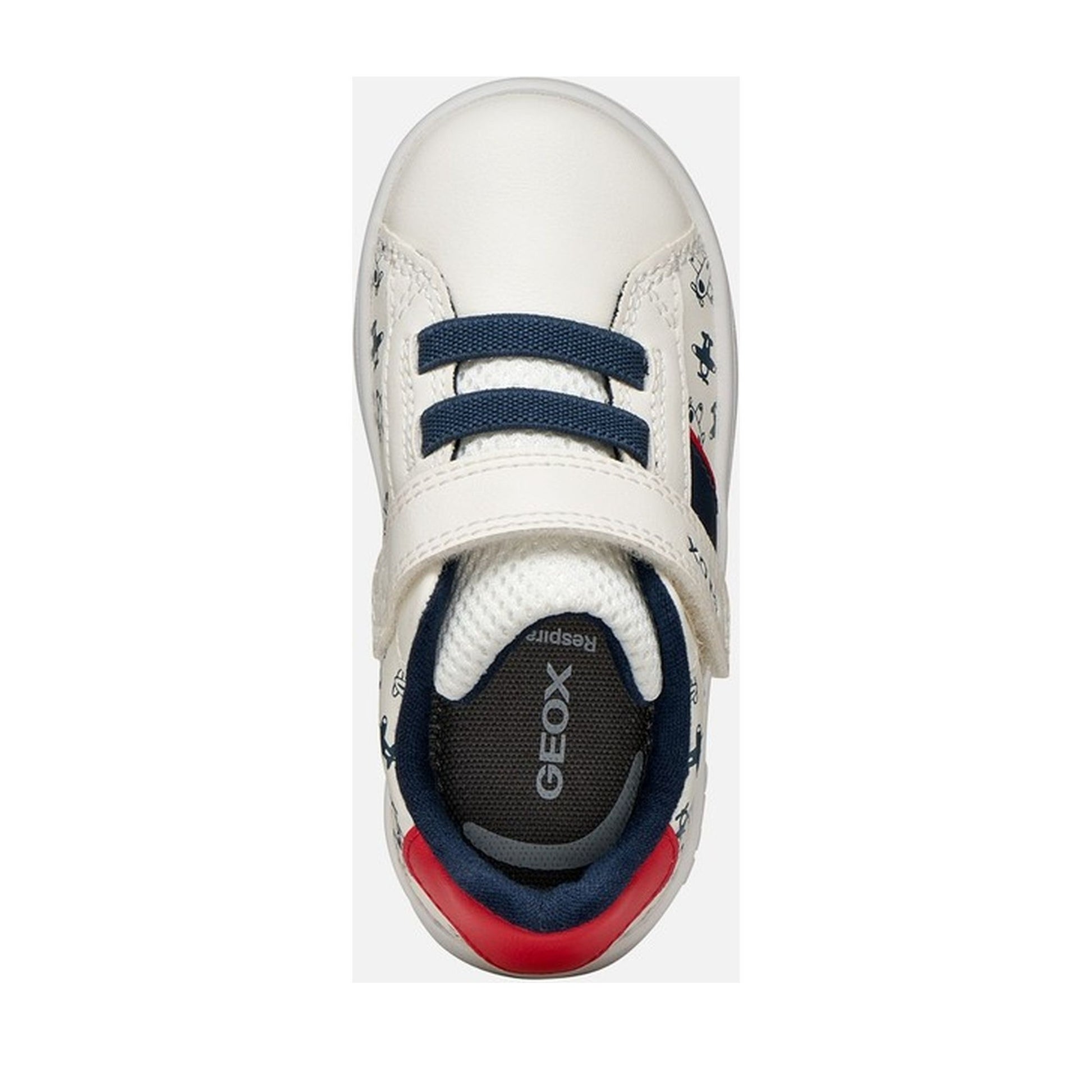 Eclyperoy Boys' White Fashion Sneakers