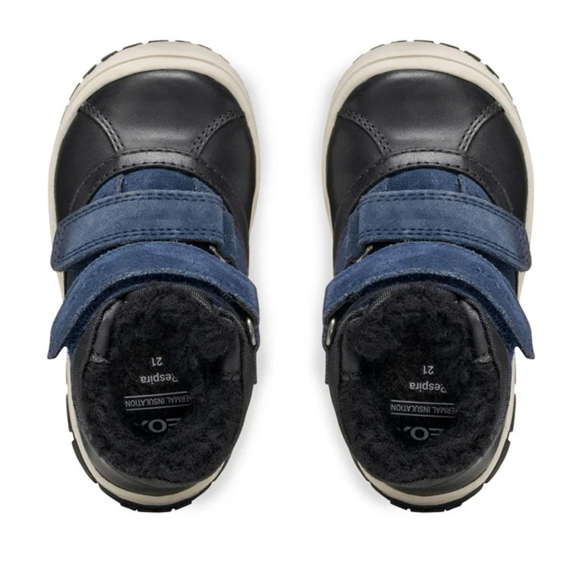 Omar Boys' Black Ankle Boots