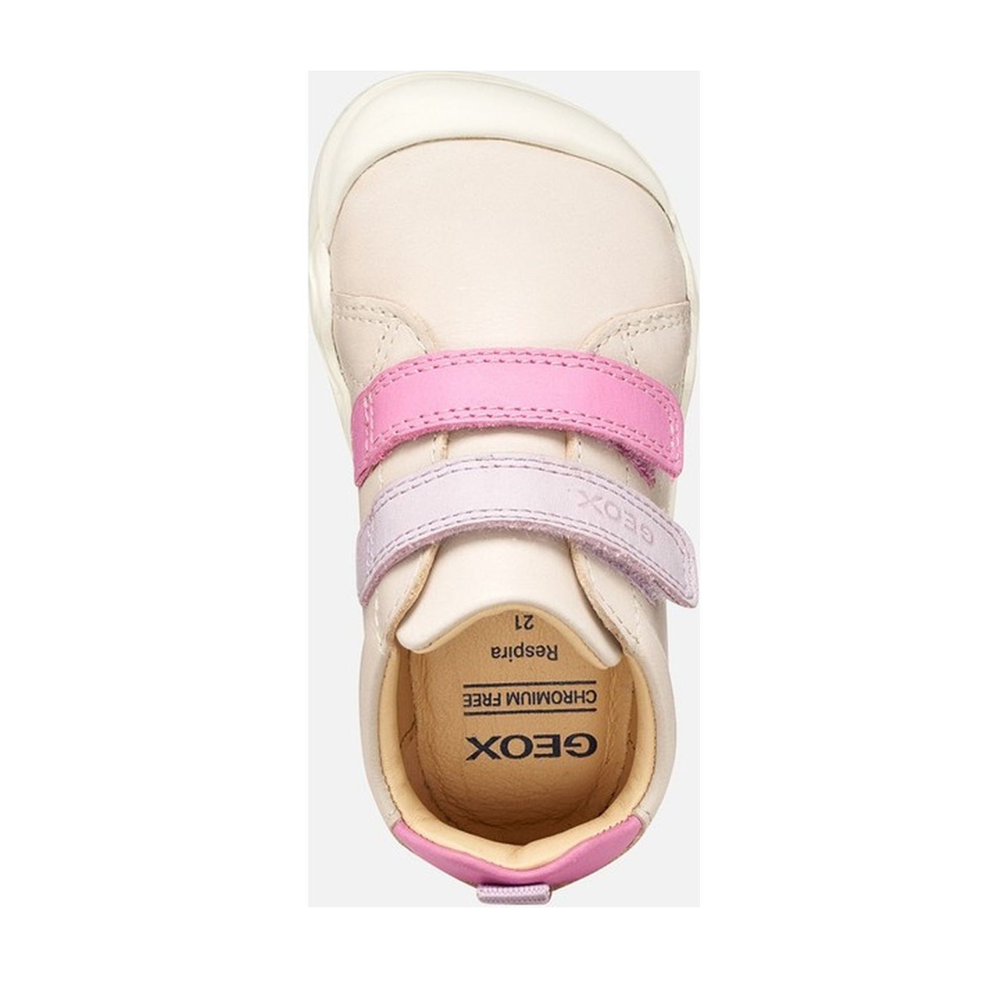 Steppieup Girls' Beige Fashion Sneakers