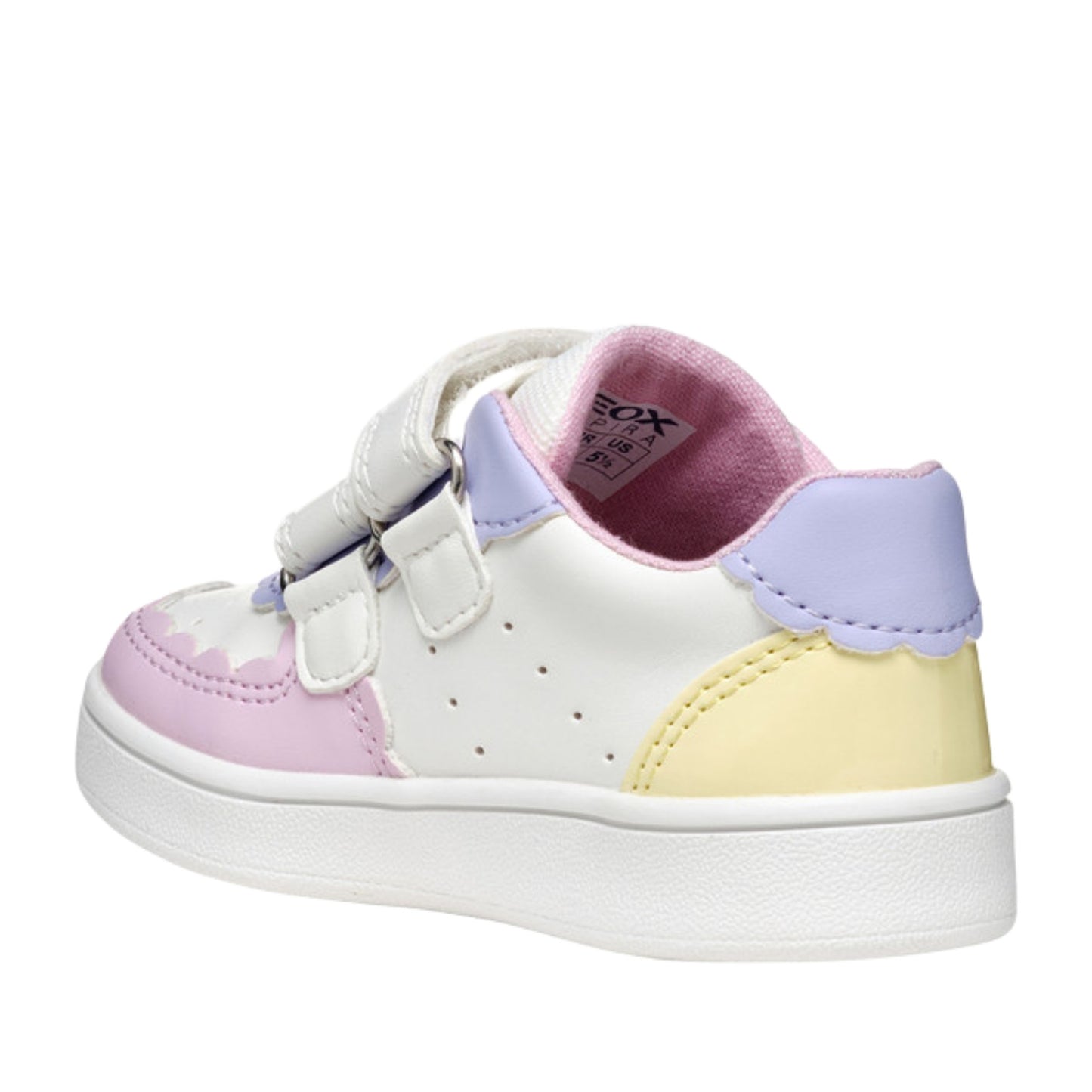 Eclyper Girls' White Fashion Sneakers