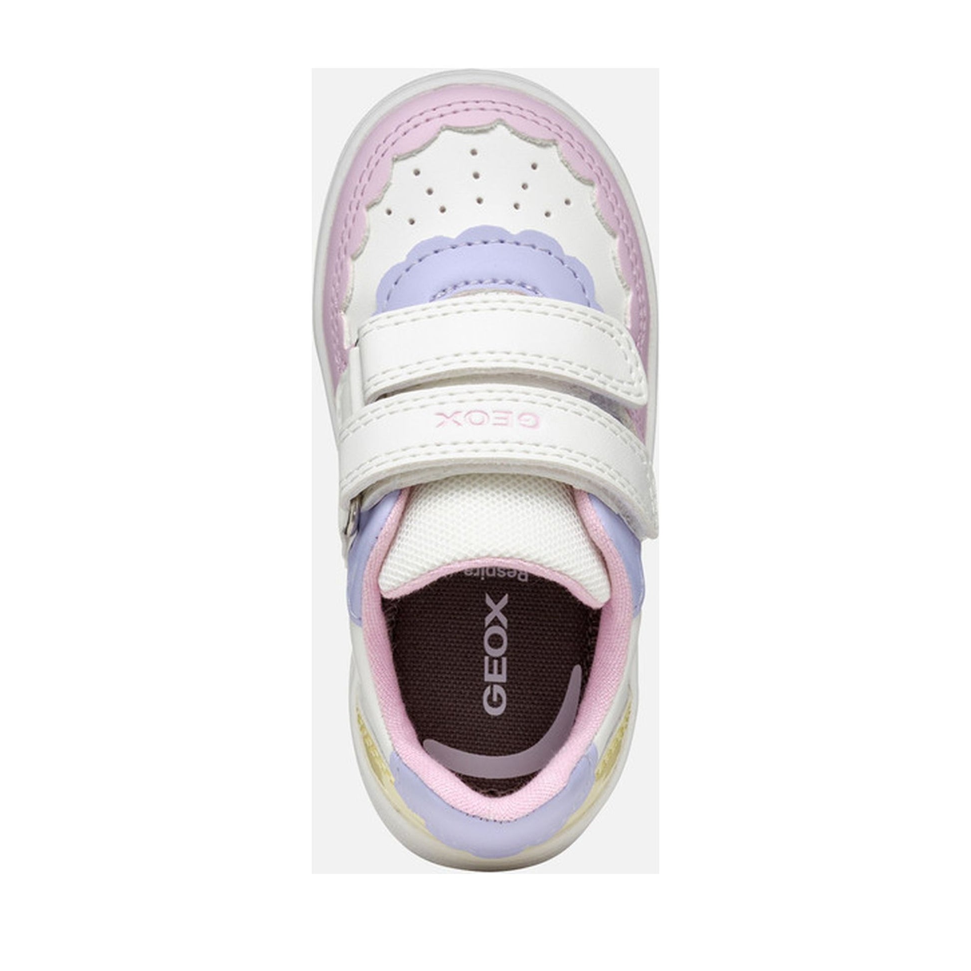 Eclyper Girls' White Fashion Sneakers