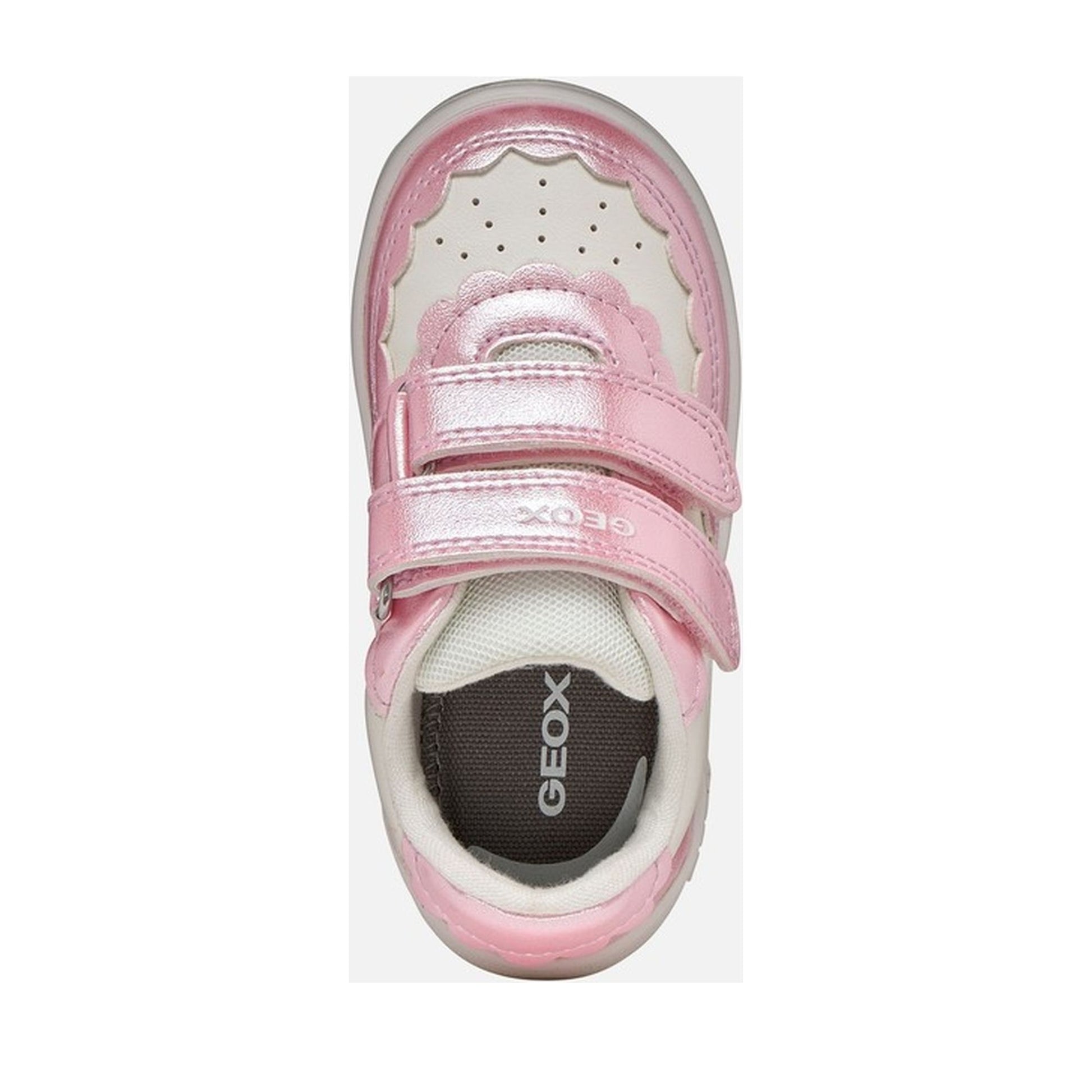 Eclyper Girls' White Fashion Sneakers