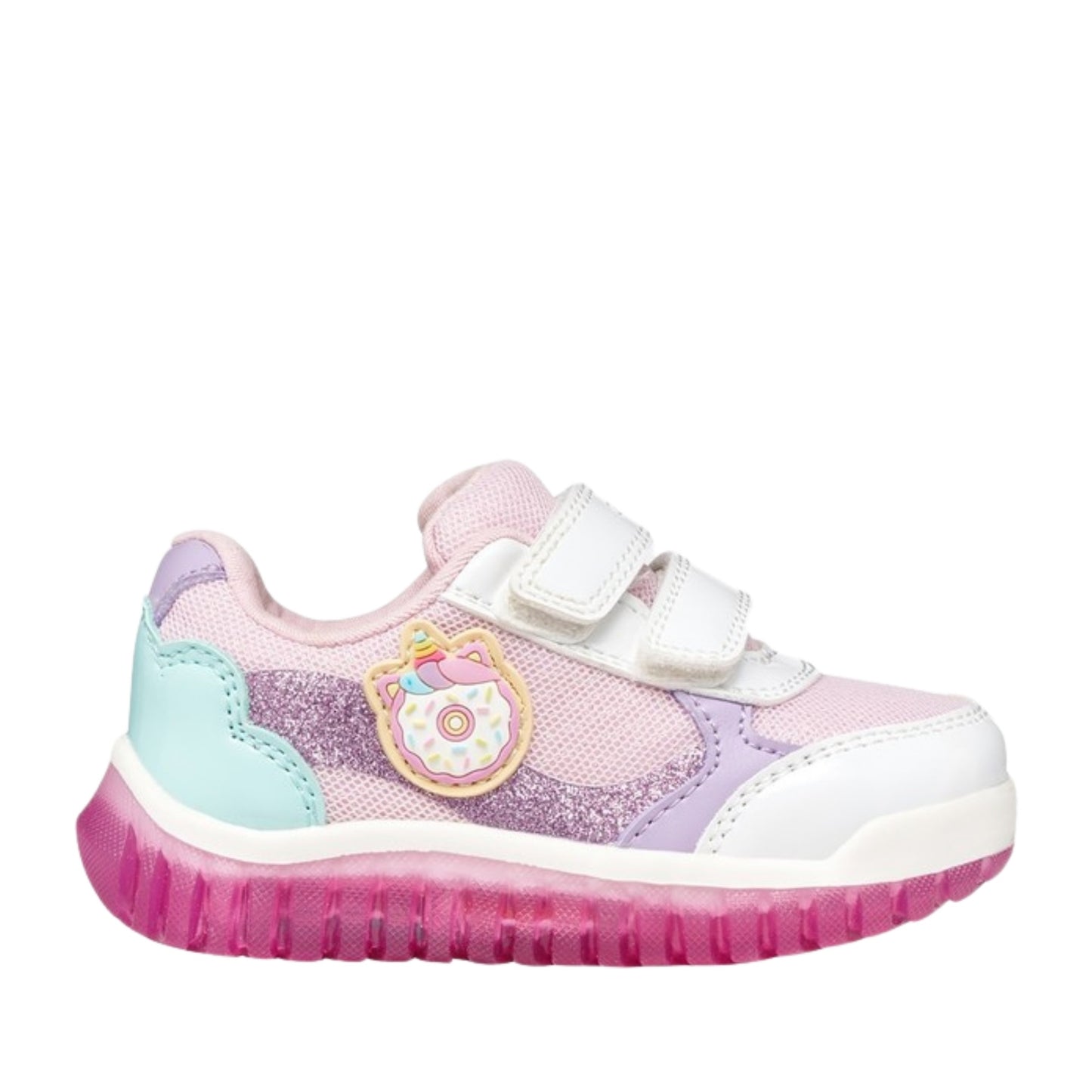 Lightyloo Girls' White Fashion Sneakers