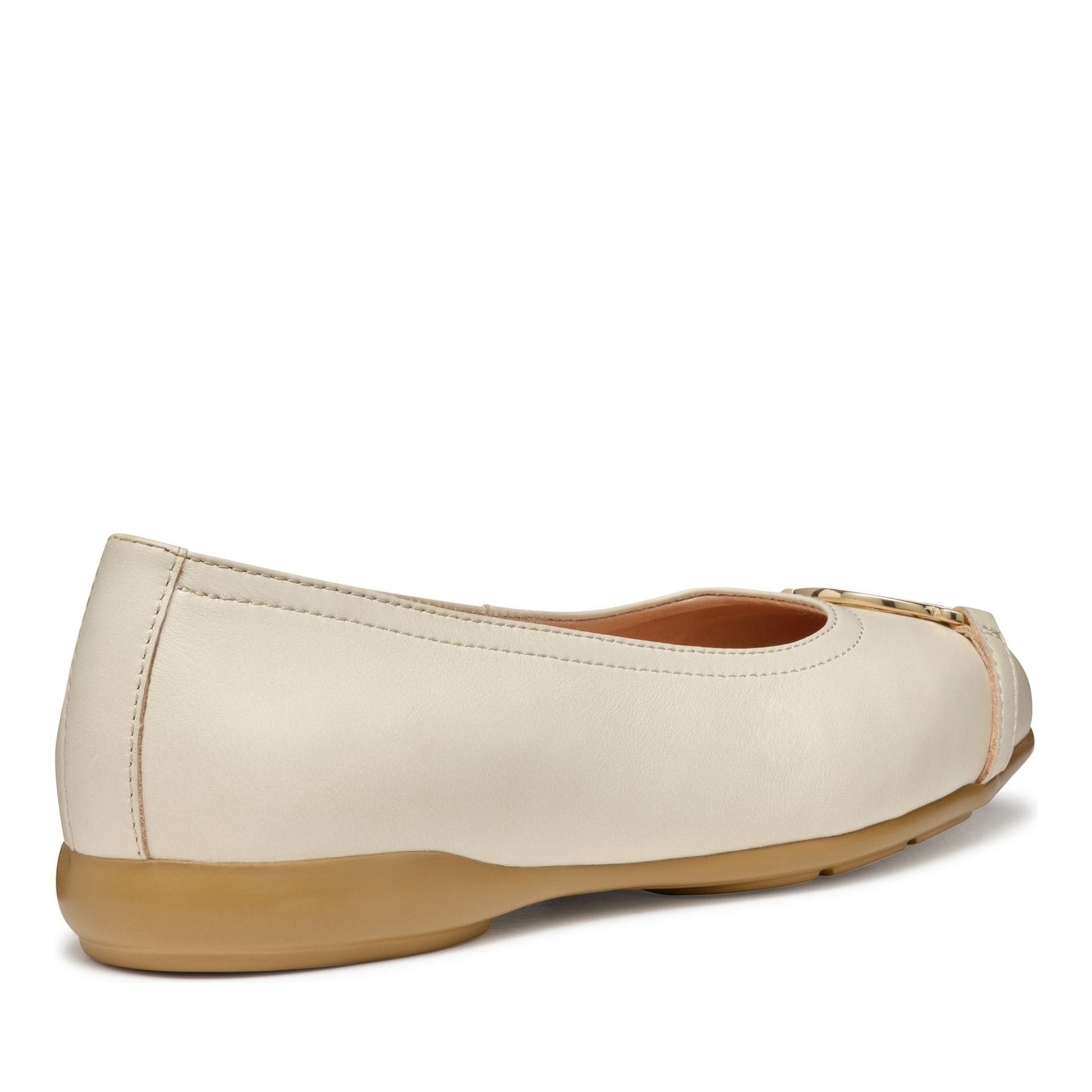 Annytah Women's Beige Ballet Flats