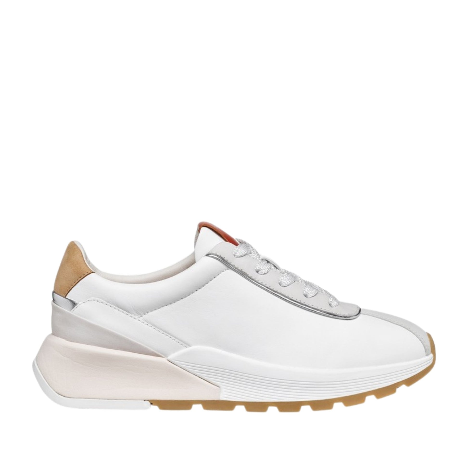 Metropoli Women's White Fashion Sneakers