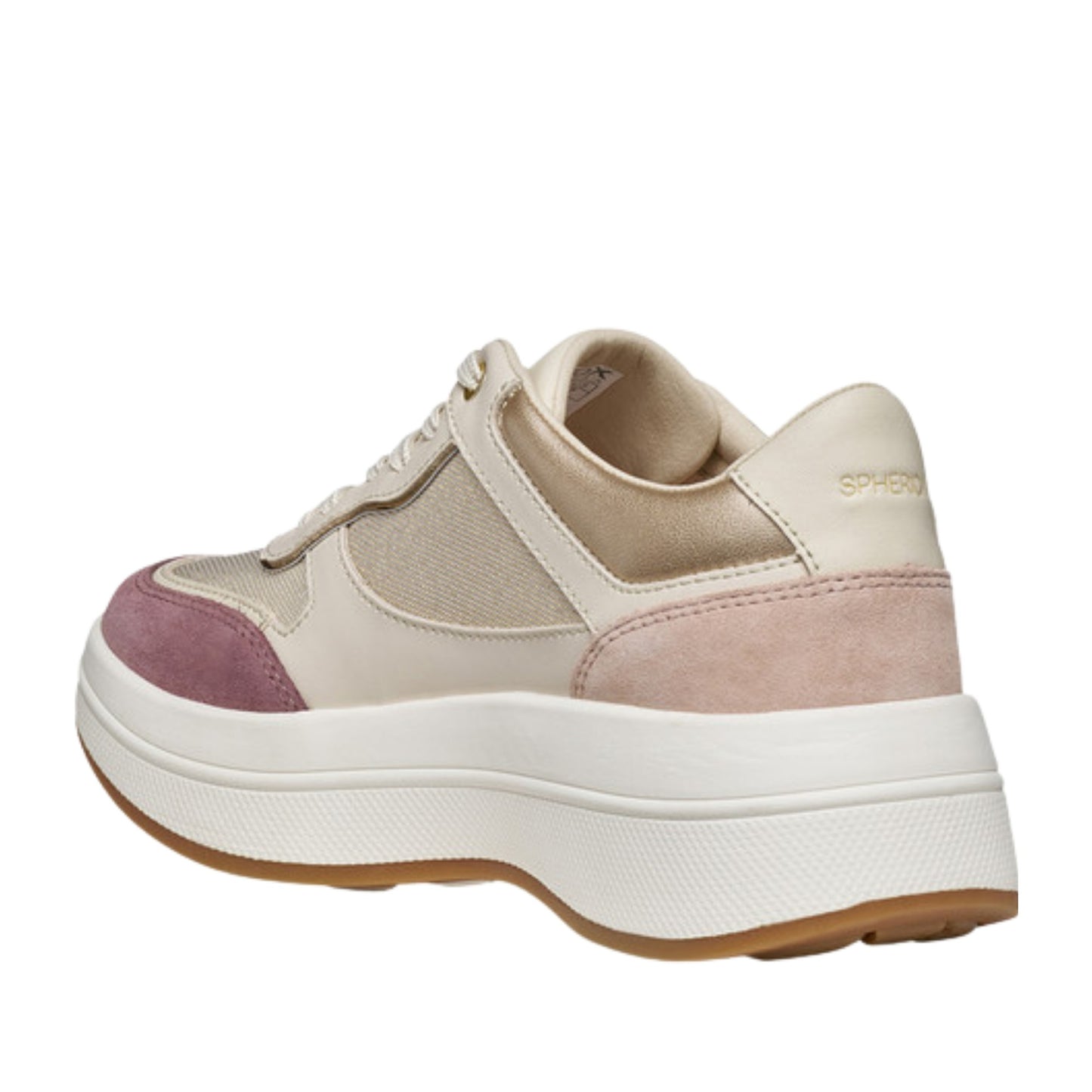 Spherica Ecub-3 Women's Beige Fashion Sneakers