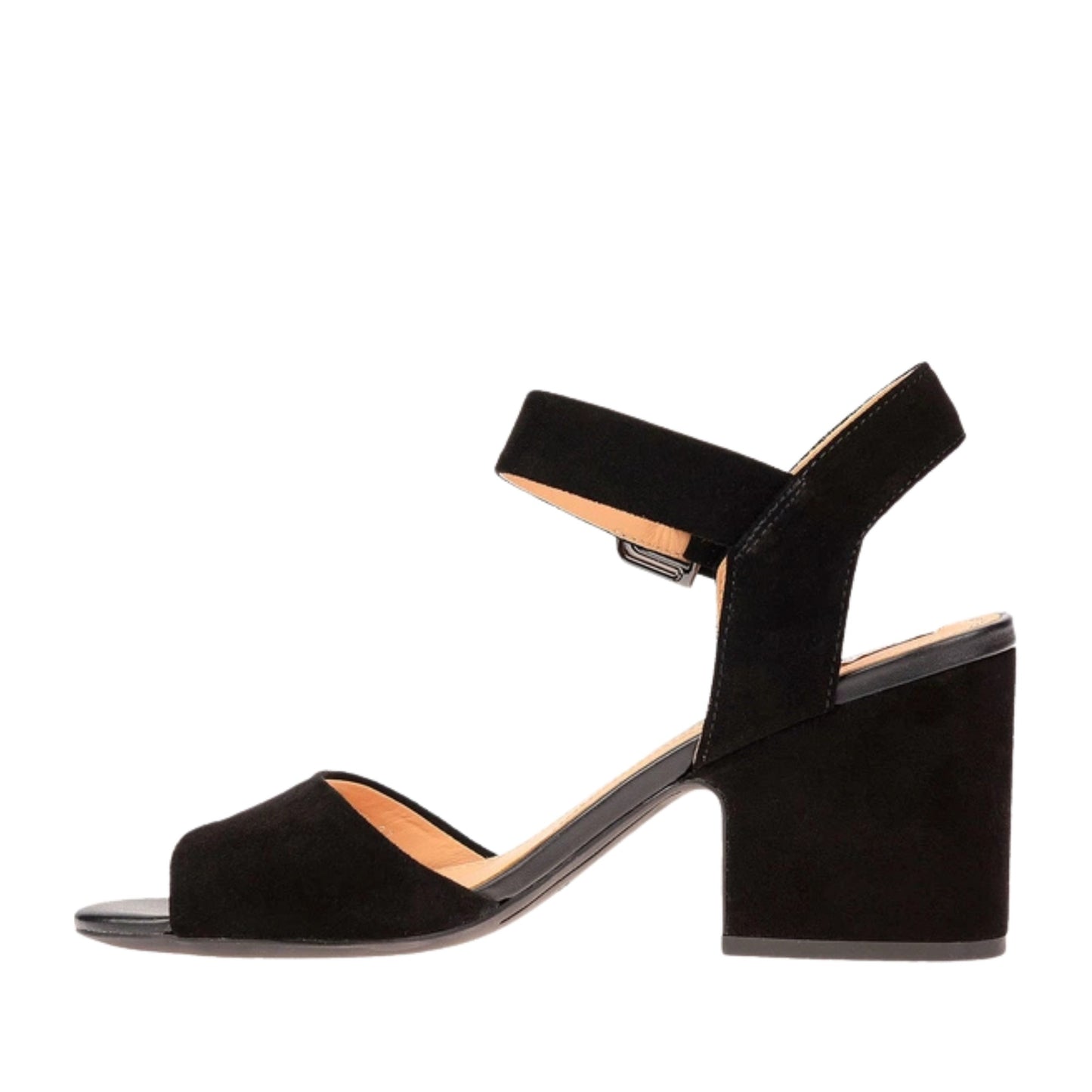Women's Black Open-Toe Sandals